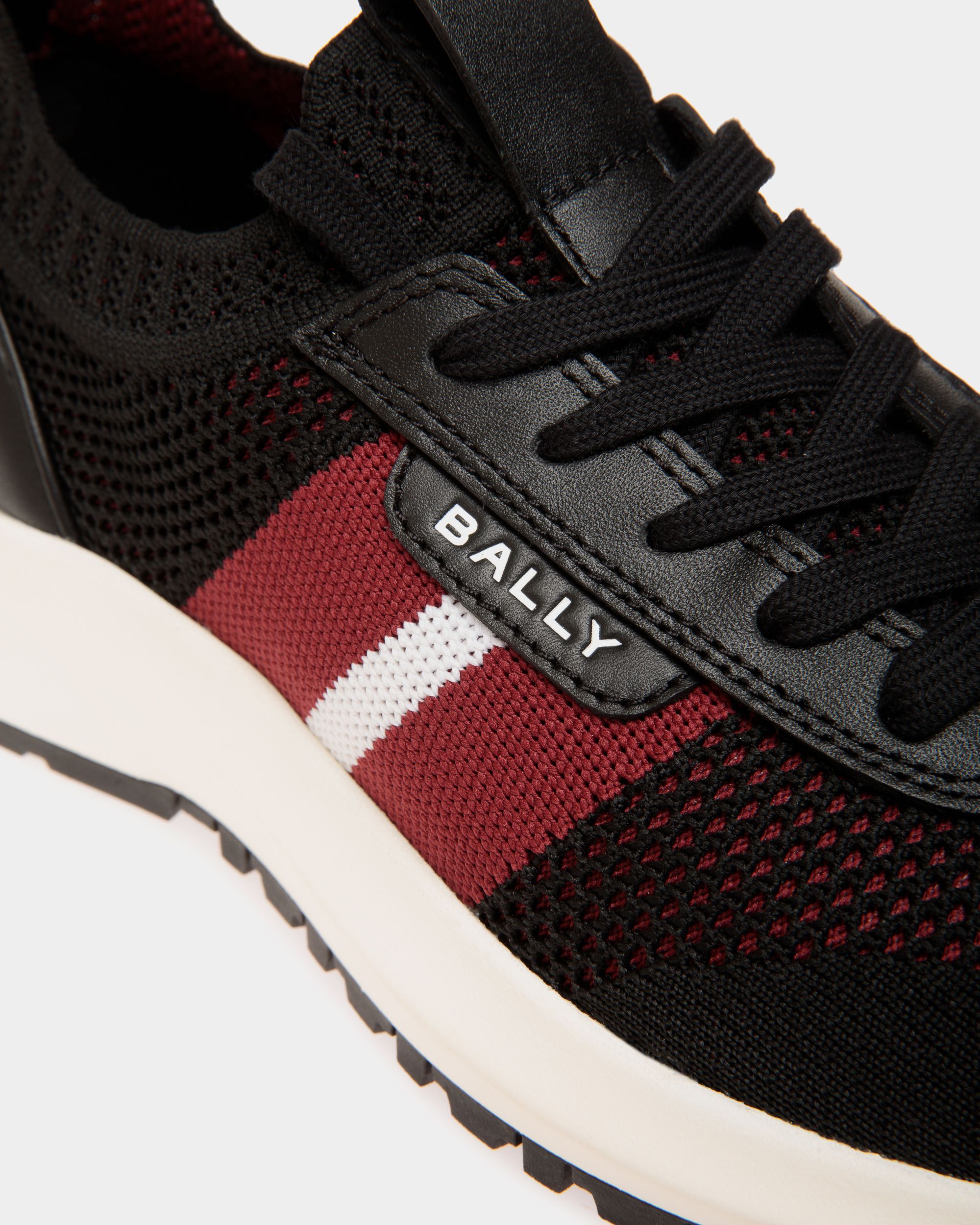 Outline Sneaker in Black Knit - Mujer - Bally - 05