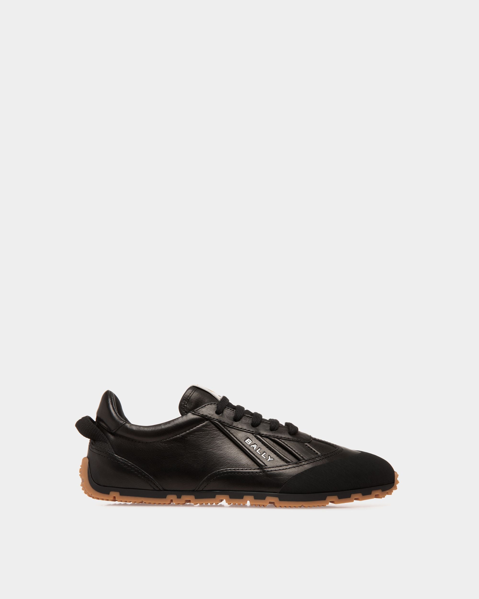 Quarry Sneaker in Black Leather - Women's - Bally - 01
