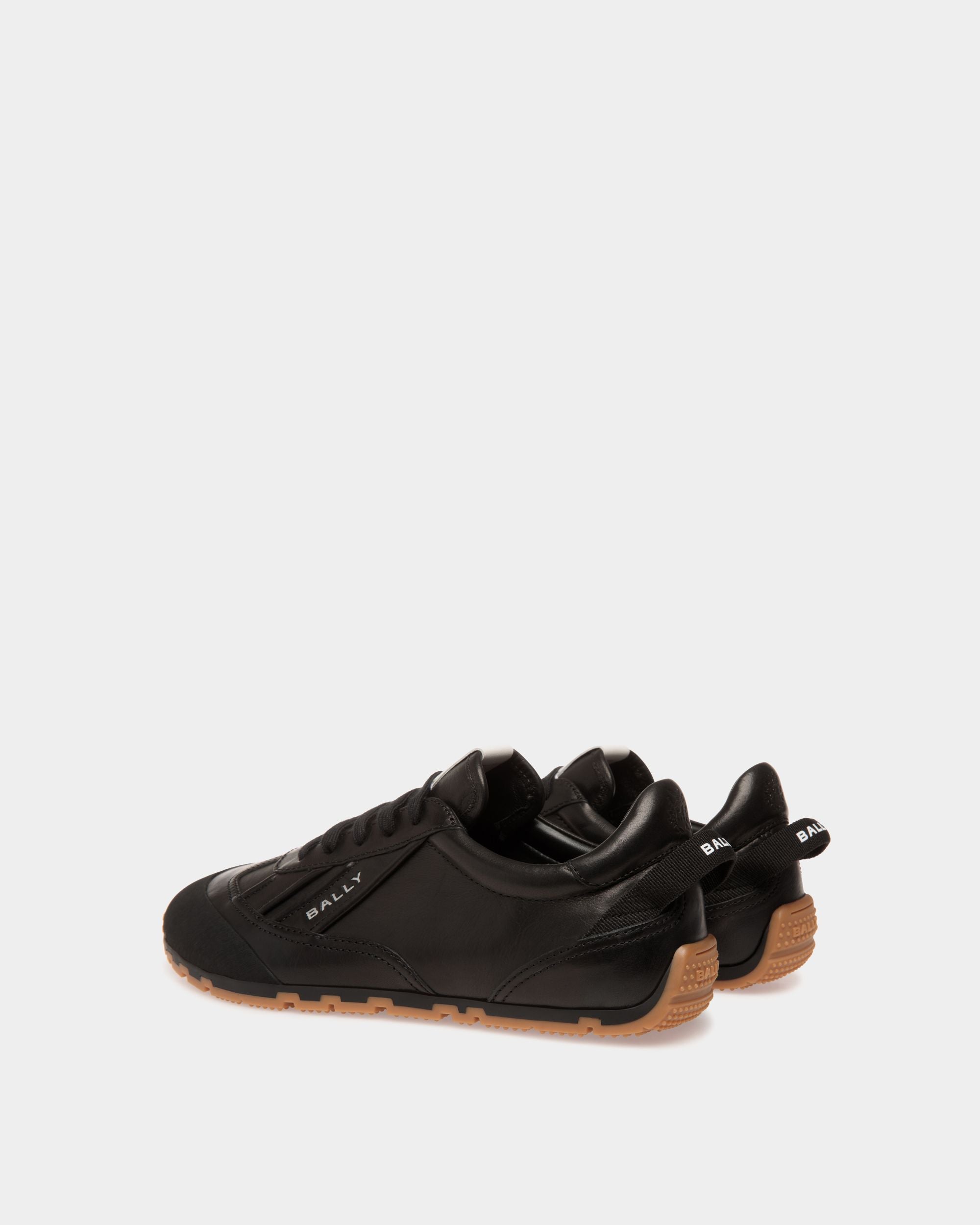 Quarry Sneaker in Black Leather - Women's - Bally - 03