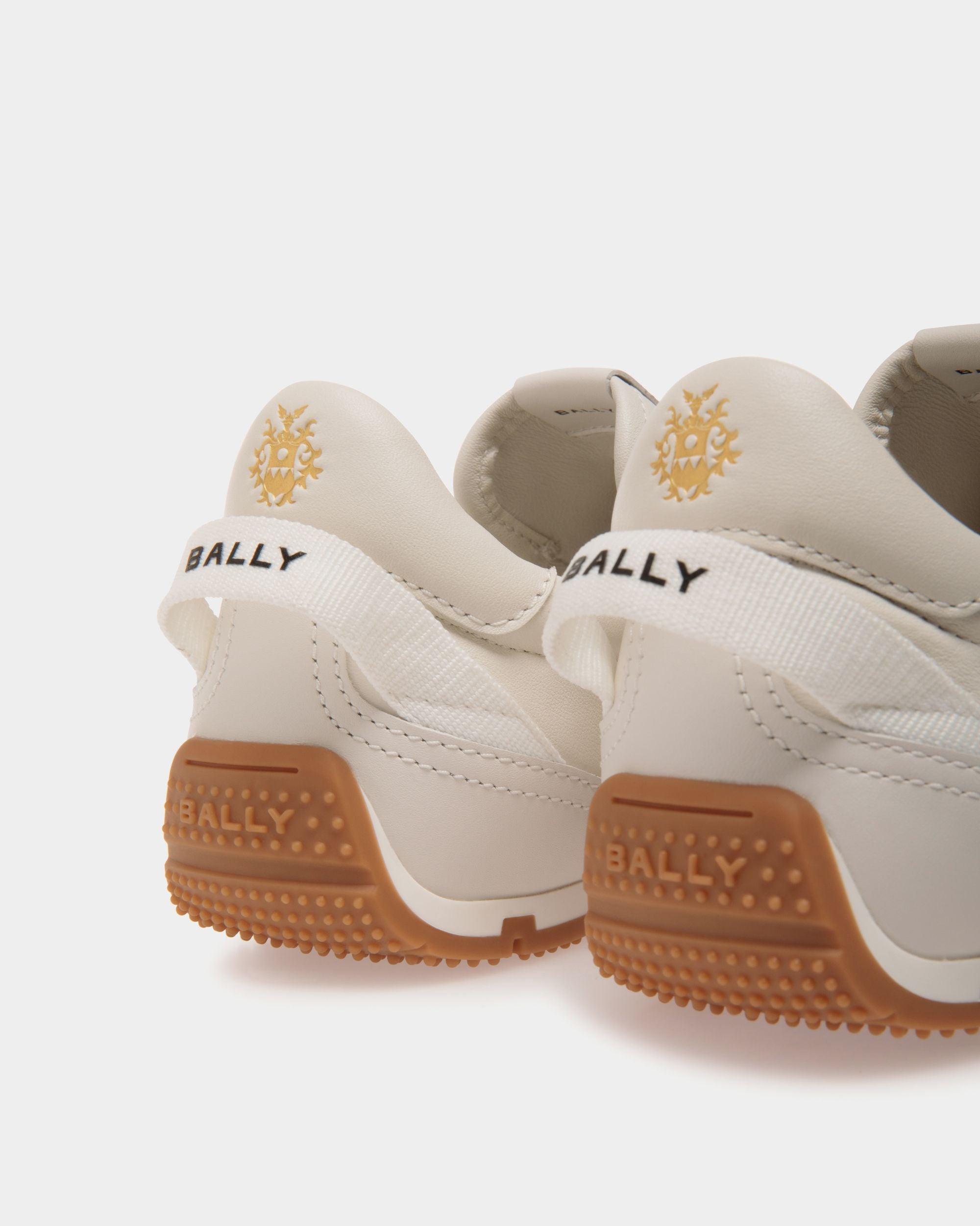 Quarry Sneaker in White Leather - Women's - Bally - 05