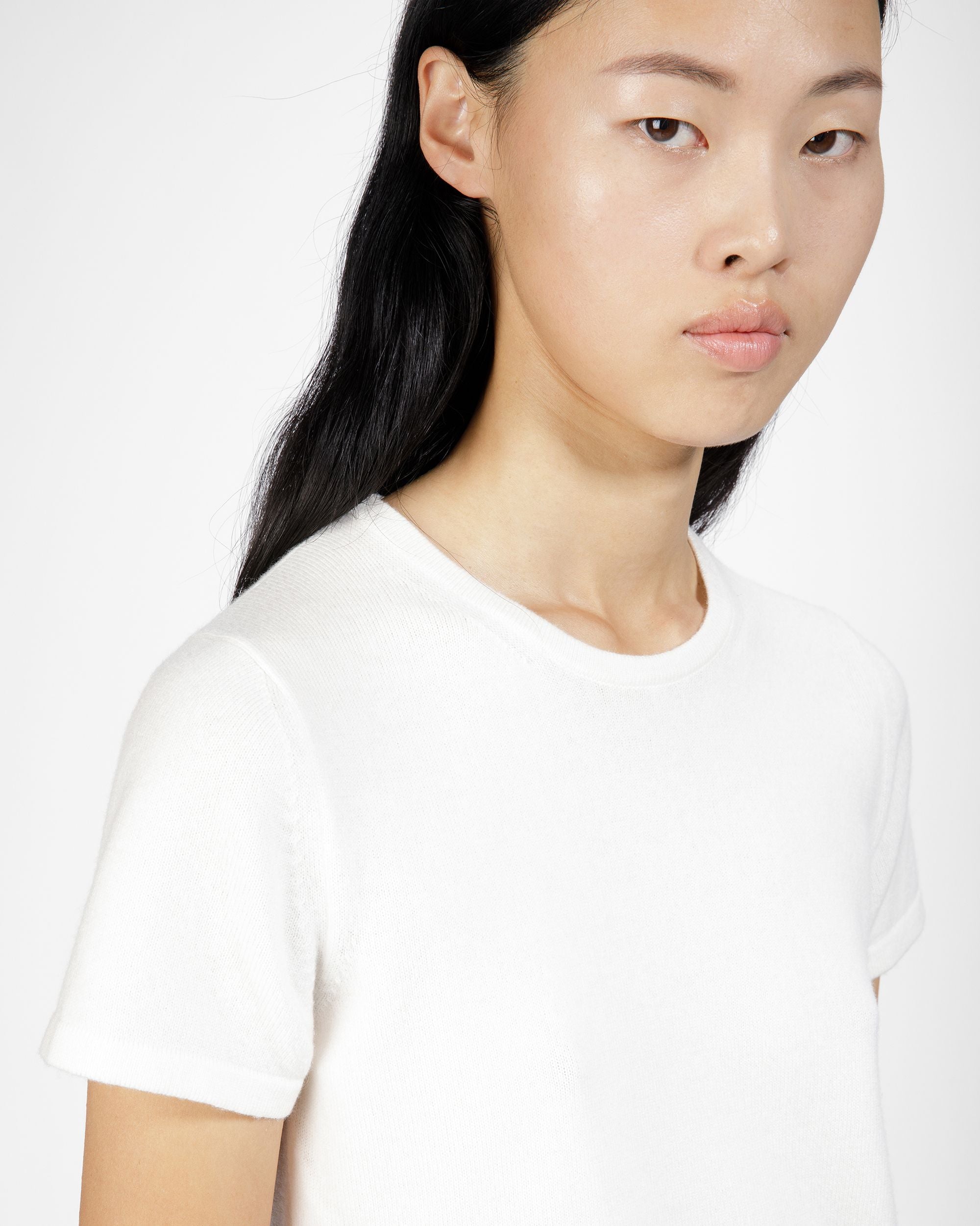 Cashmere Knitted T-Shirt - Women's - Bally - 03