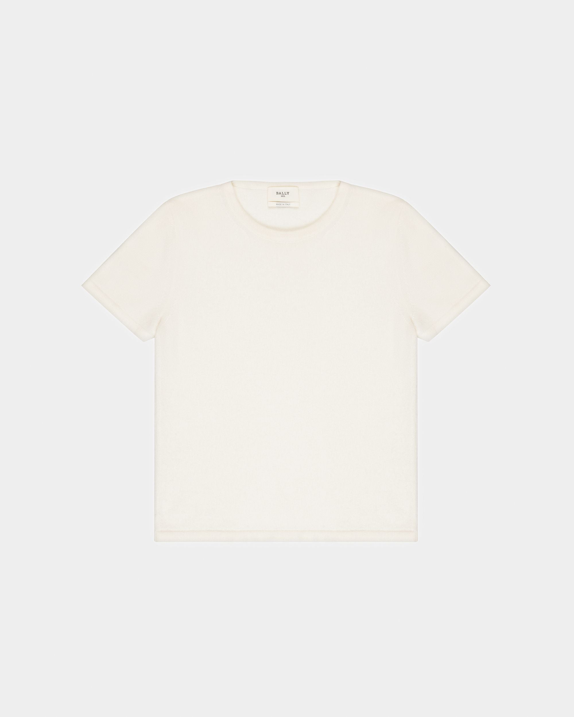 Cashmere Knitted T-Shirt - Women's - Bally - 05