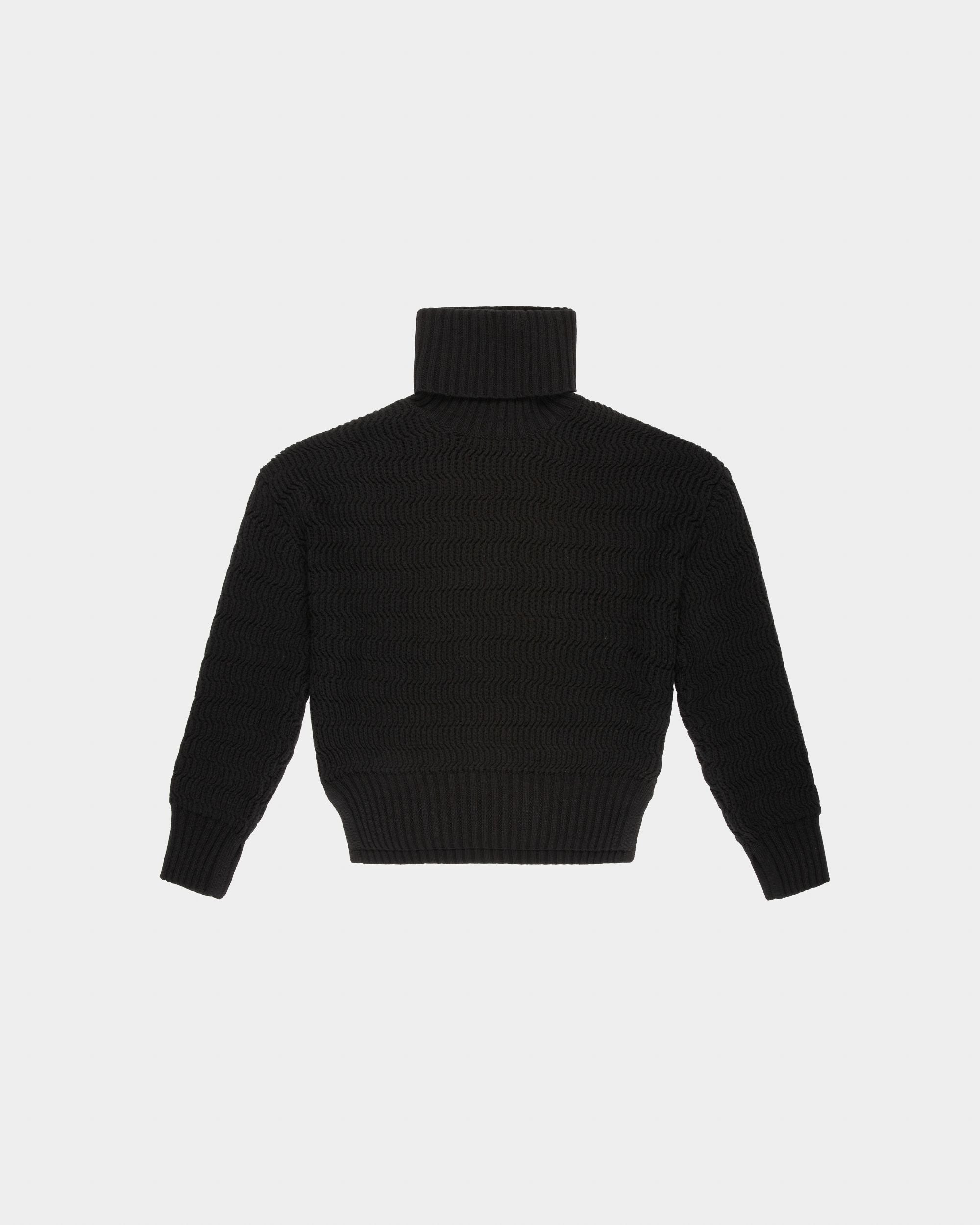 Jersey De Canalé De Cuello Vuelto - Mujer - Bally - 01