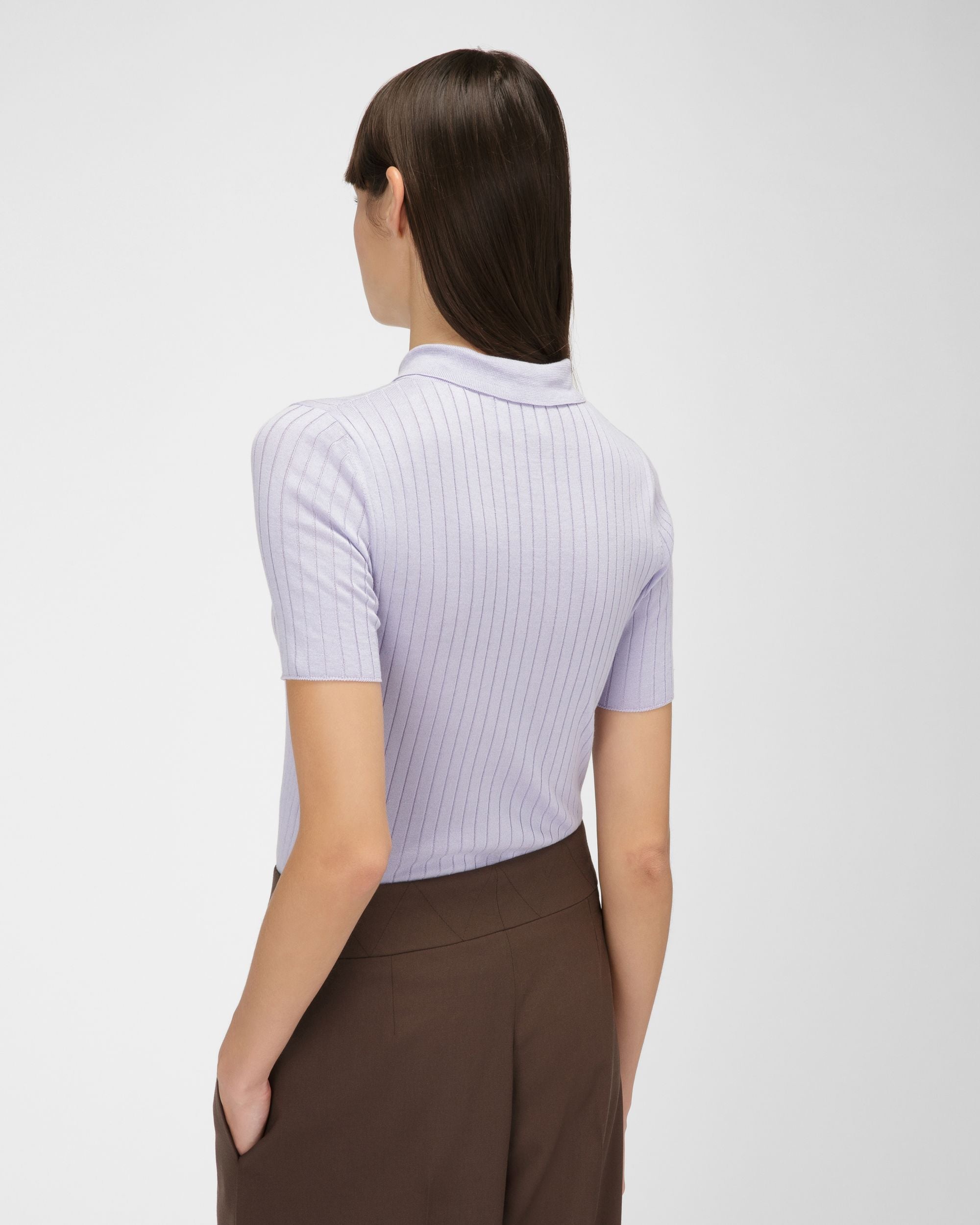 Polo De Punto De Canalé - Mujer - Bally - 03