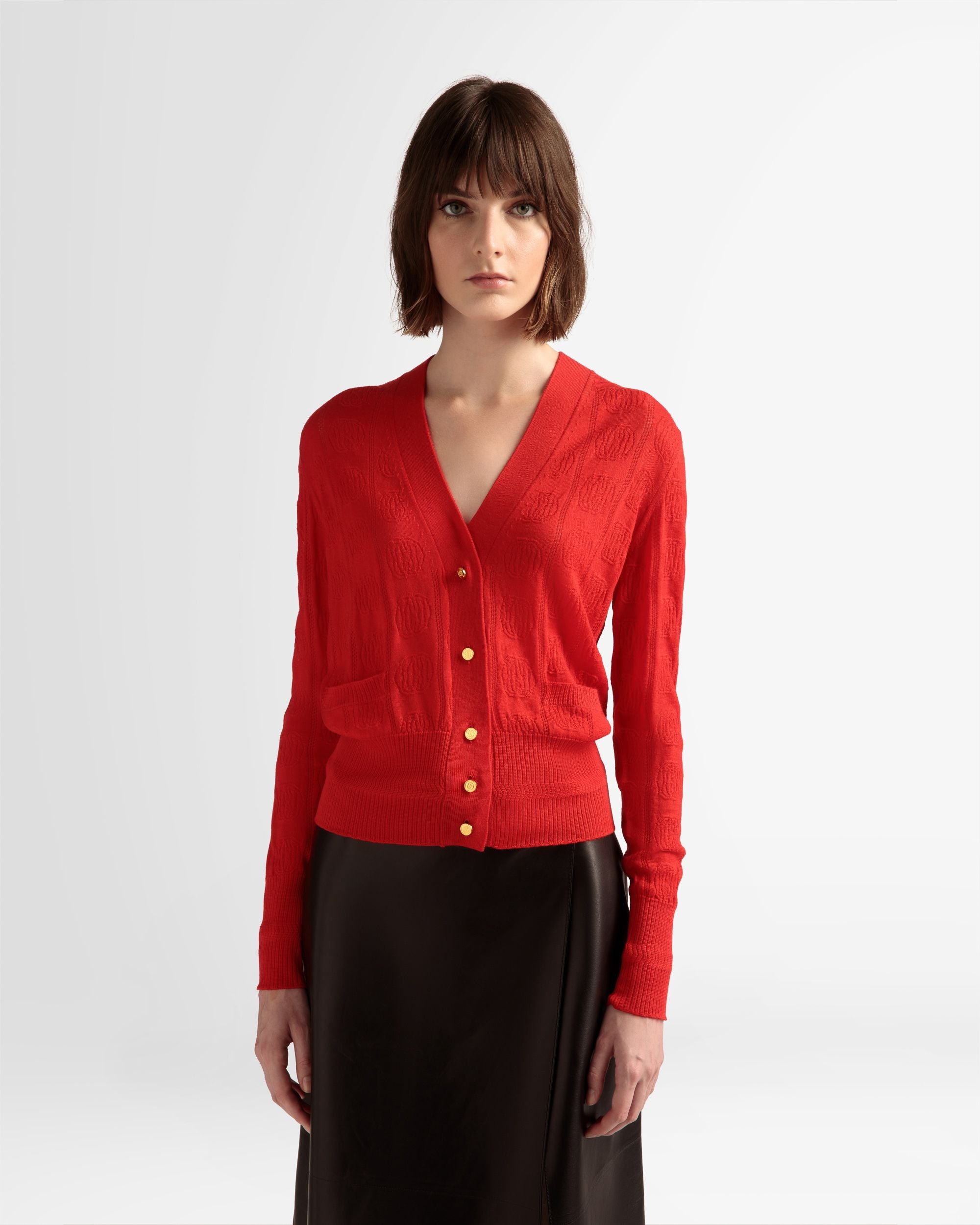 Cárdigan Con Detalle De Punto - Mujer - Bally - 03