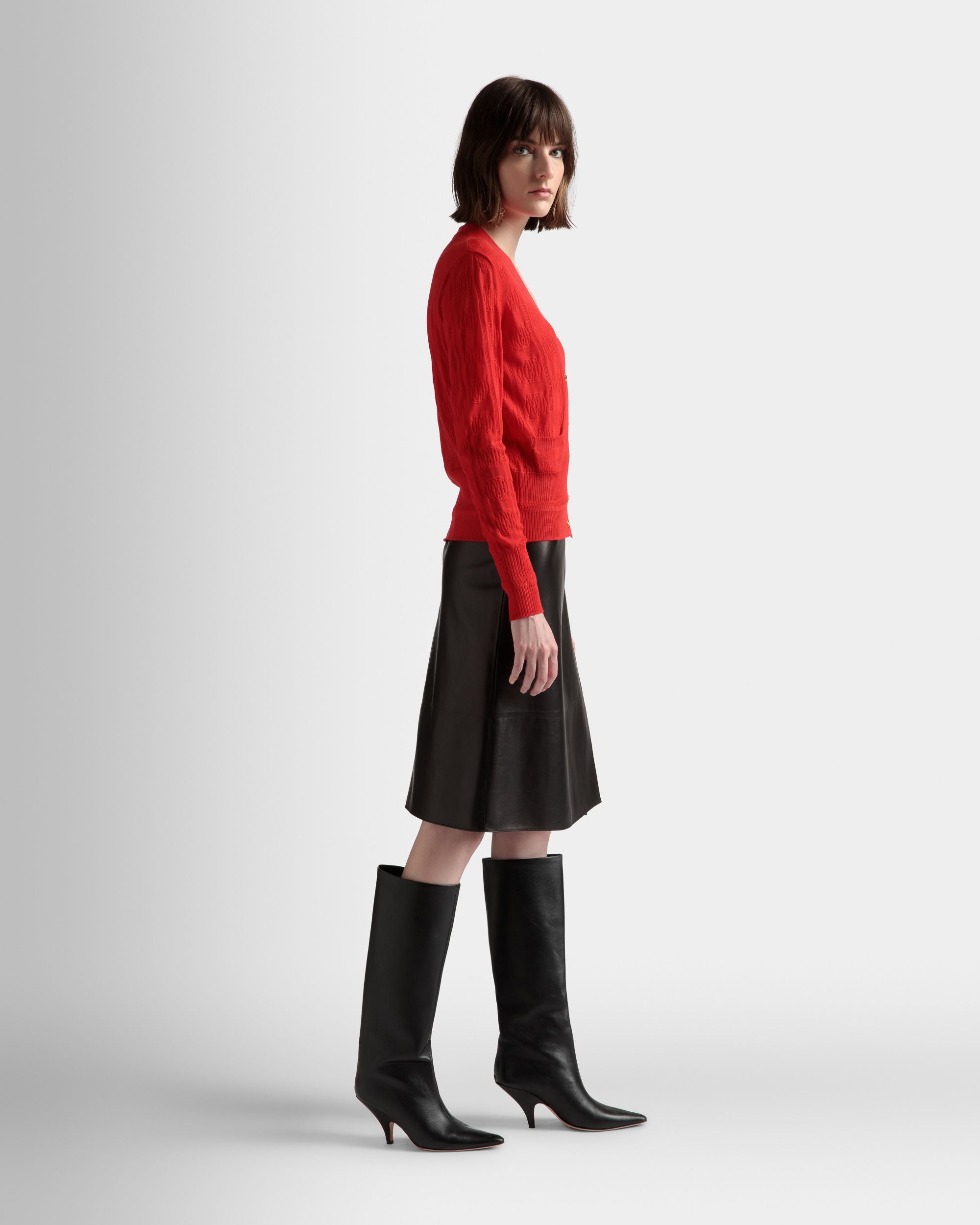 Cárdigan Con Detalle De Punto - Mujer - Bally - 05