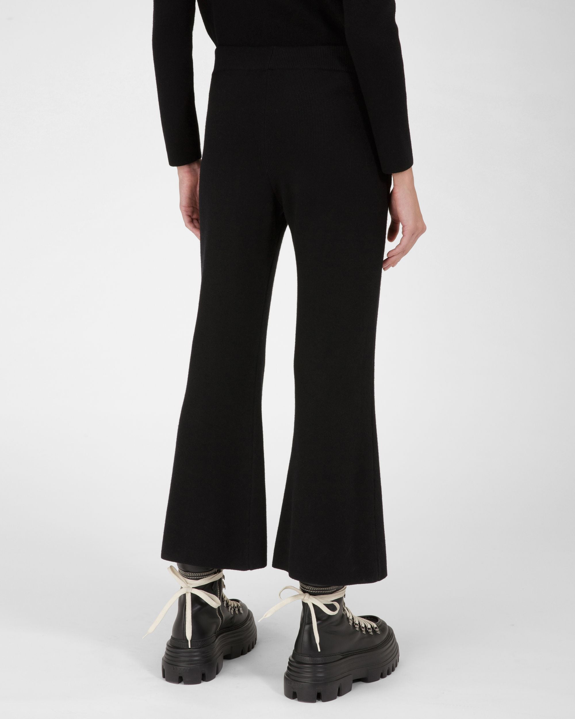 Pantalón De Talle Bajo Con Corte De Bota - Mujer - Bally - 03
