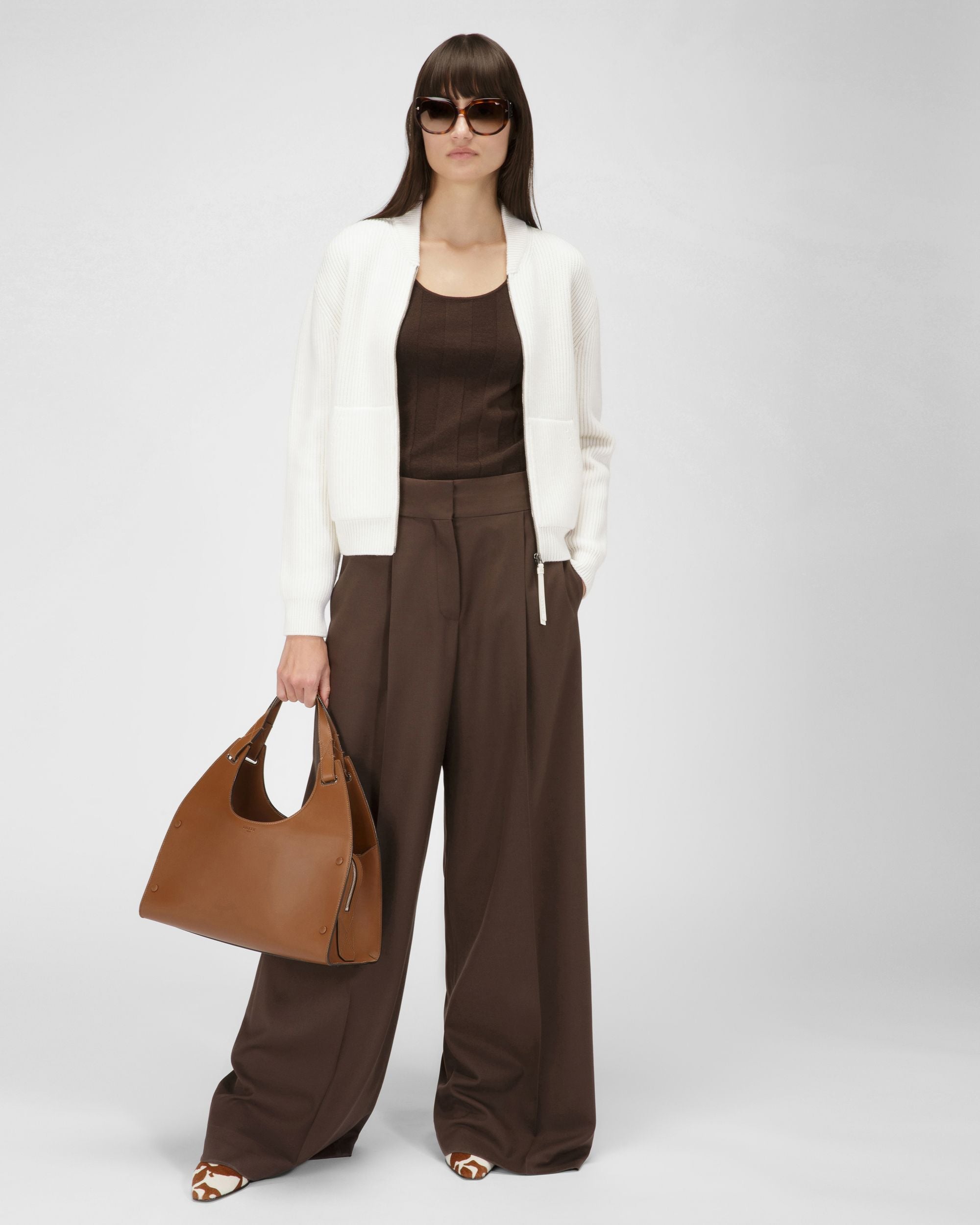 Bomber De Punto De Canalé - Mujer - Bally - 05