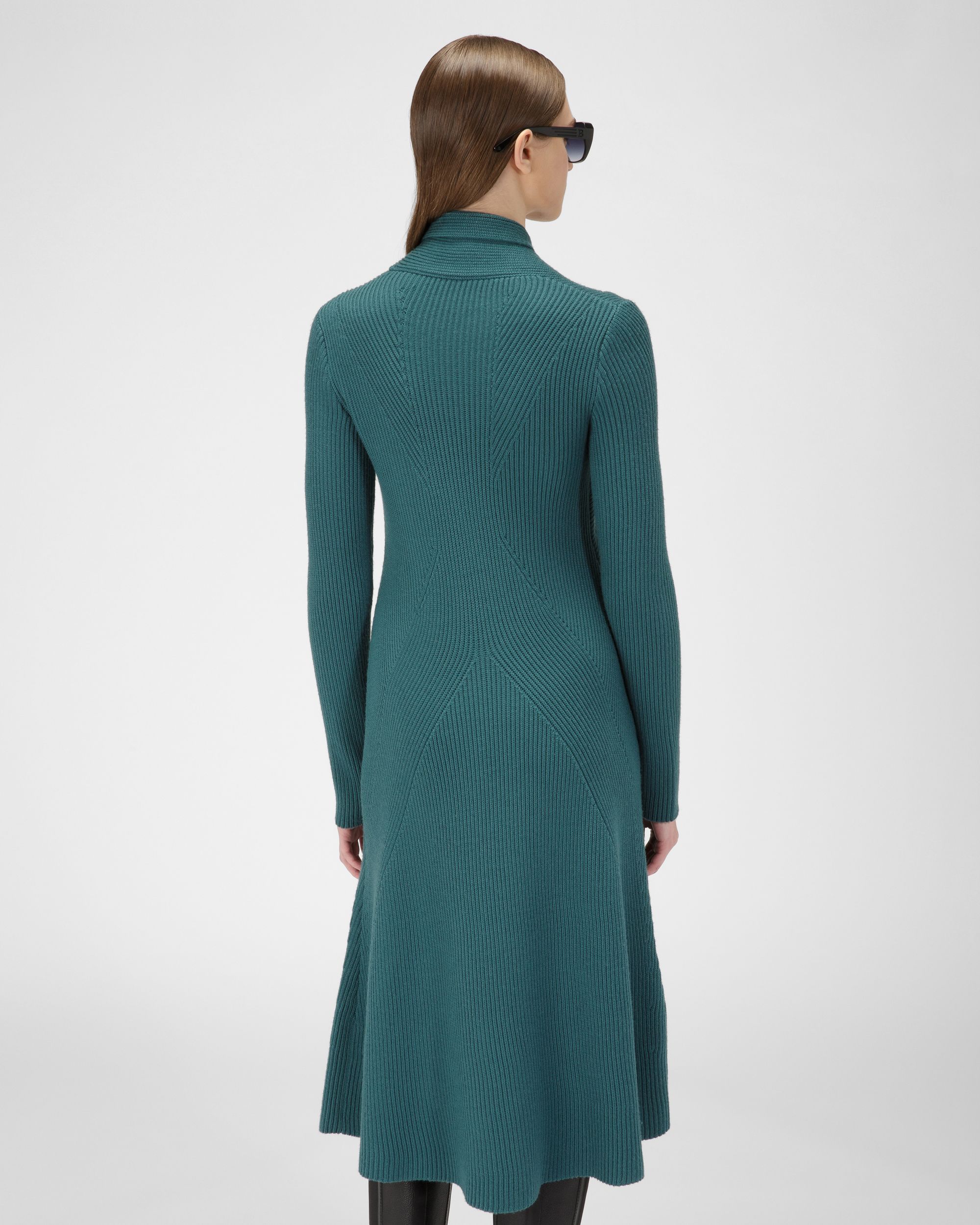 Vestido Cruzado En La Parte Delantera - Mujer - Bally - 03