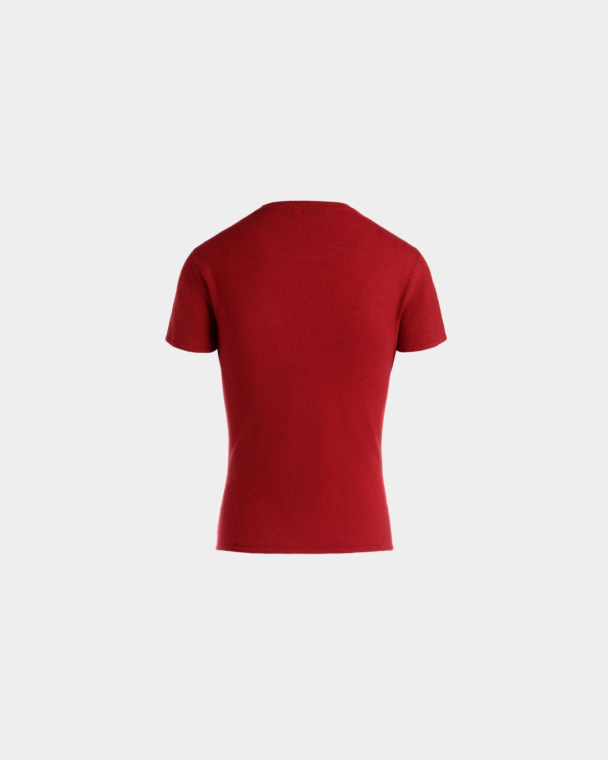 Knit Top In Candy Red Cashmere - Women's - Bally - 03