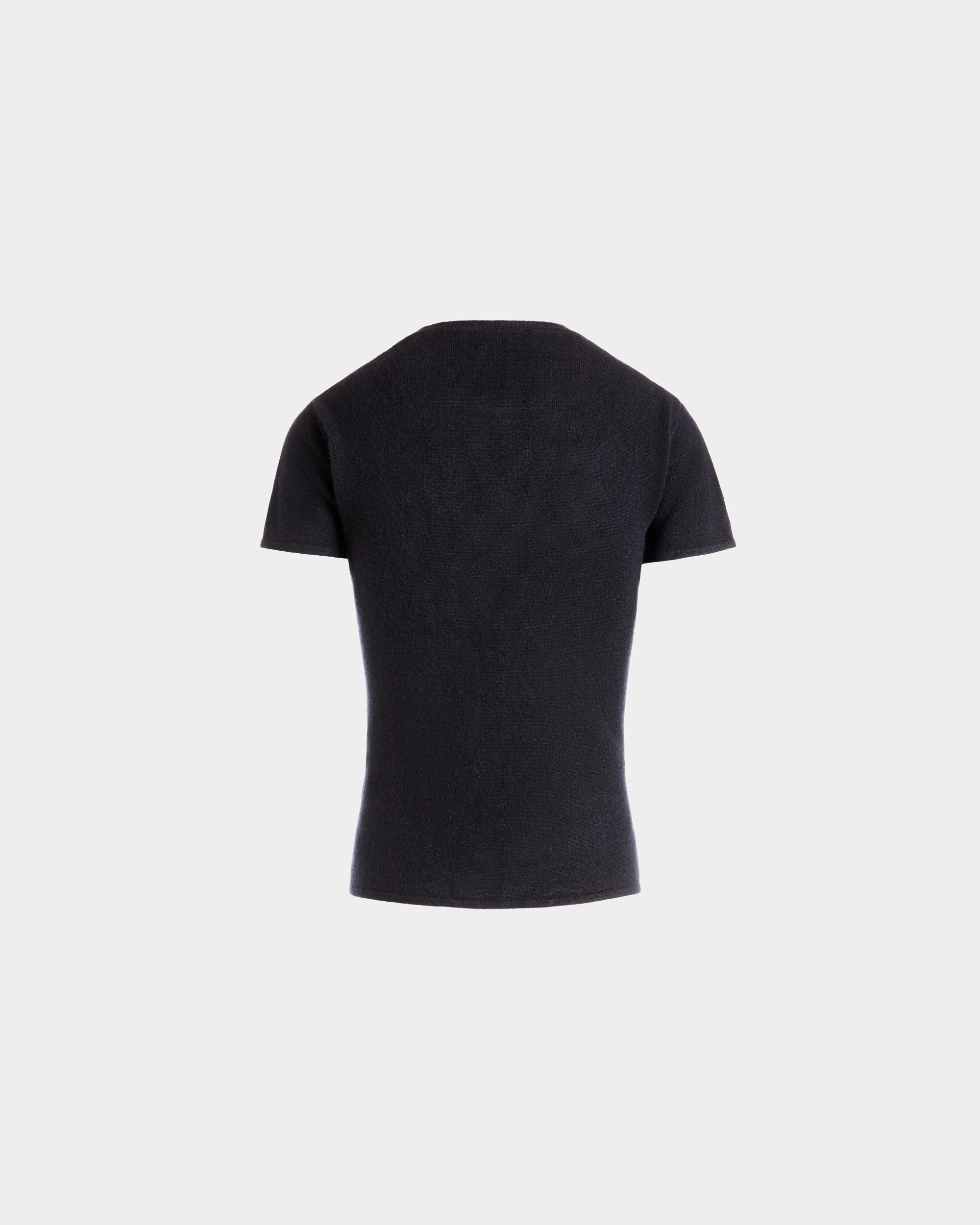 Top De Punto De Cachemira Navy Blue - Mujer - Bally - 06