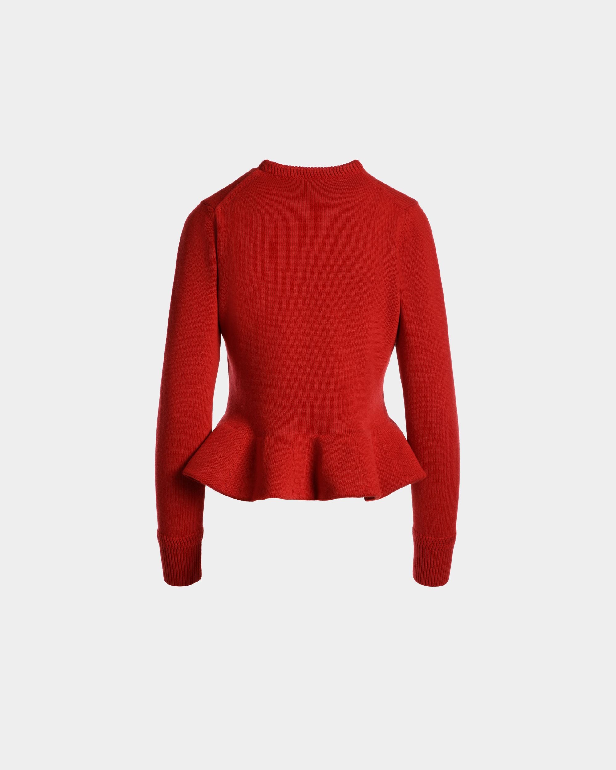 Top De Punto De Lana Roja - Mujer - Bally - 03