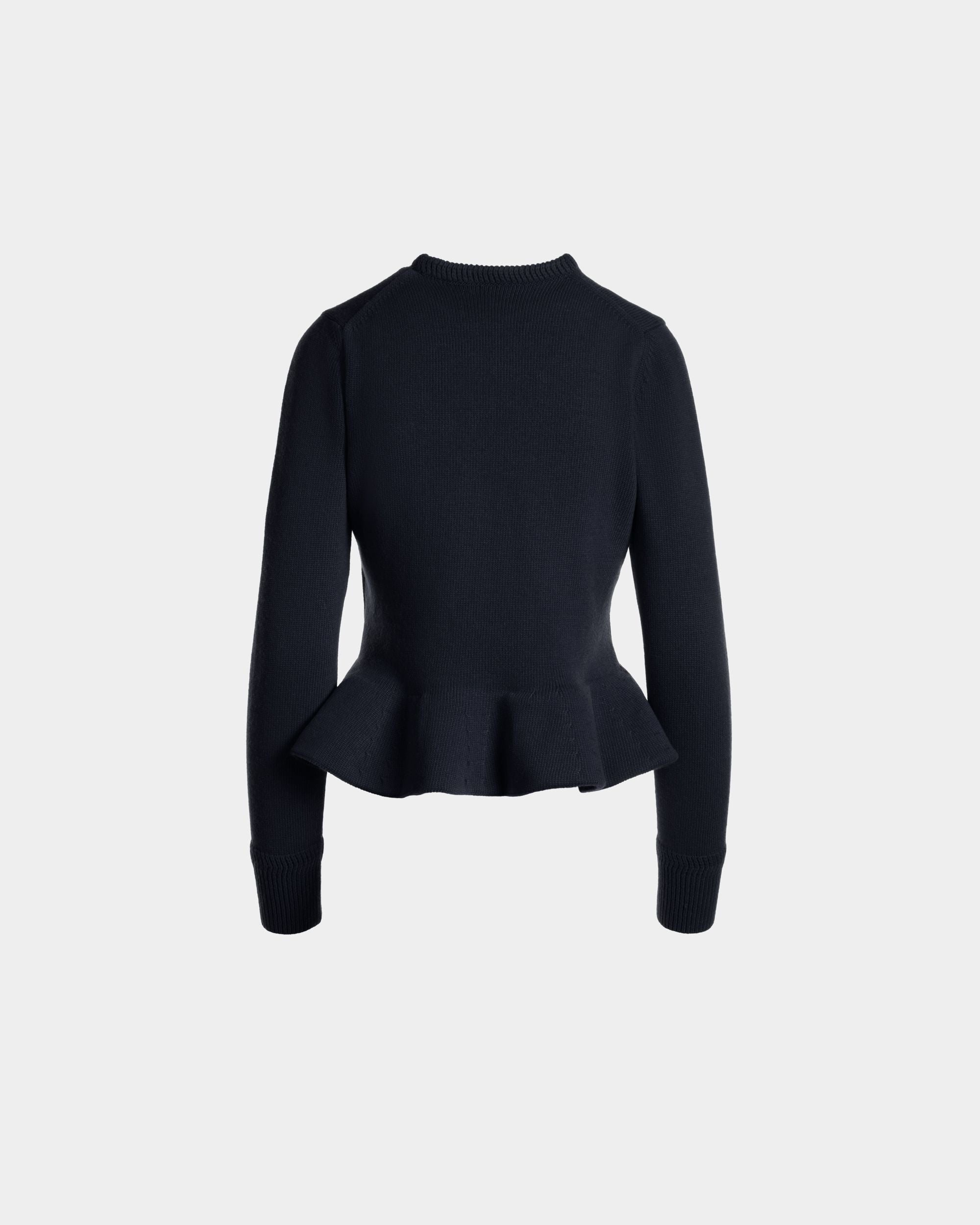 Top De Punto De Lana Navy Blue - Mujer - Bally - 07