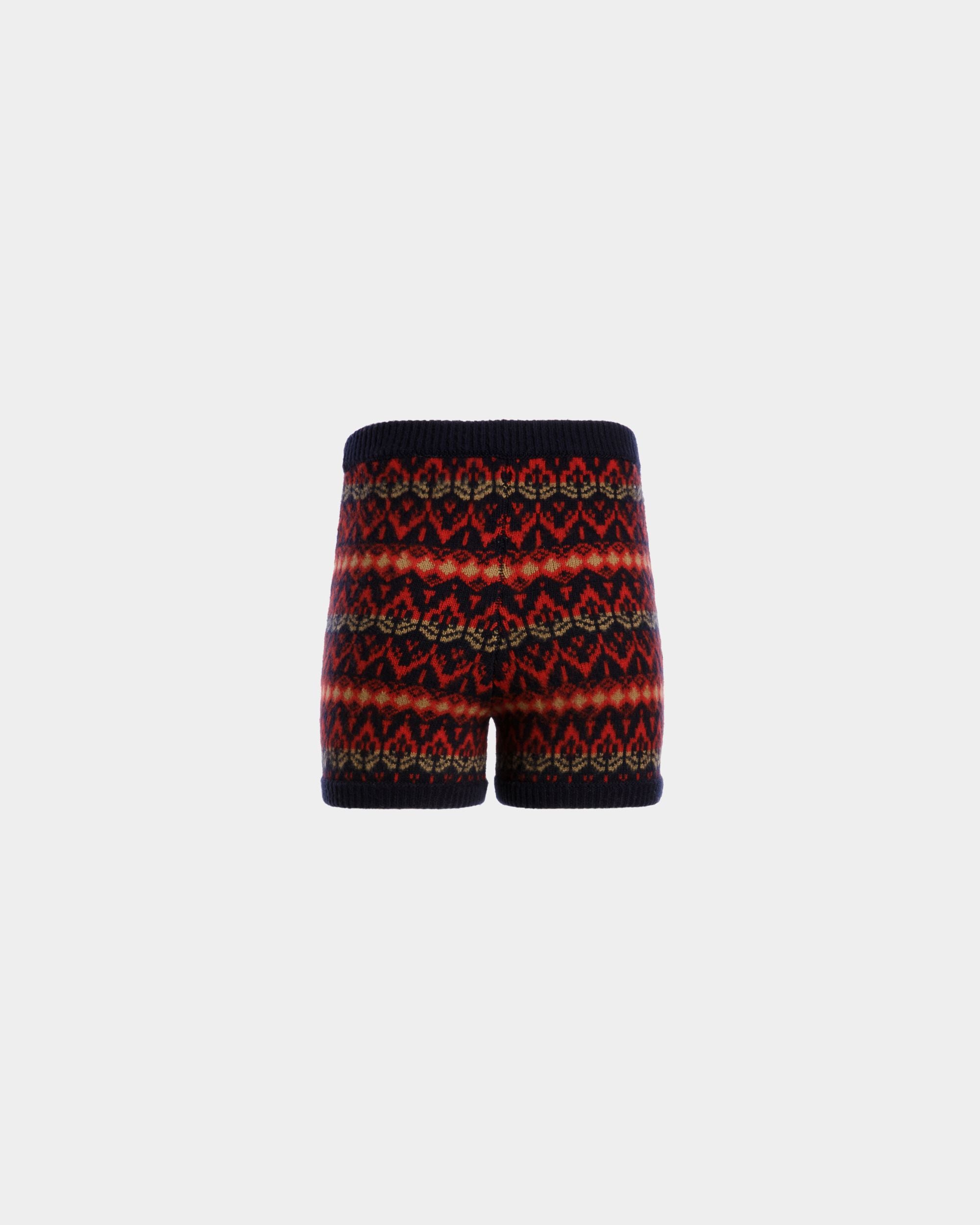 Knit Shorts In Multicolor Wool - Women's - Bally - 07