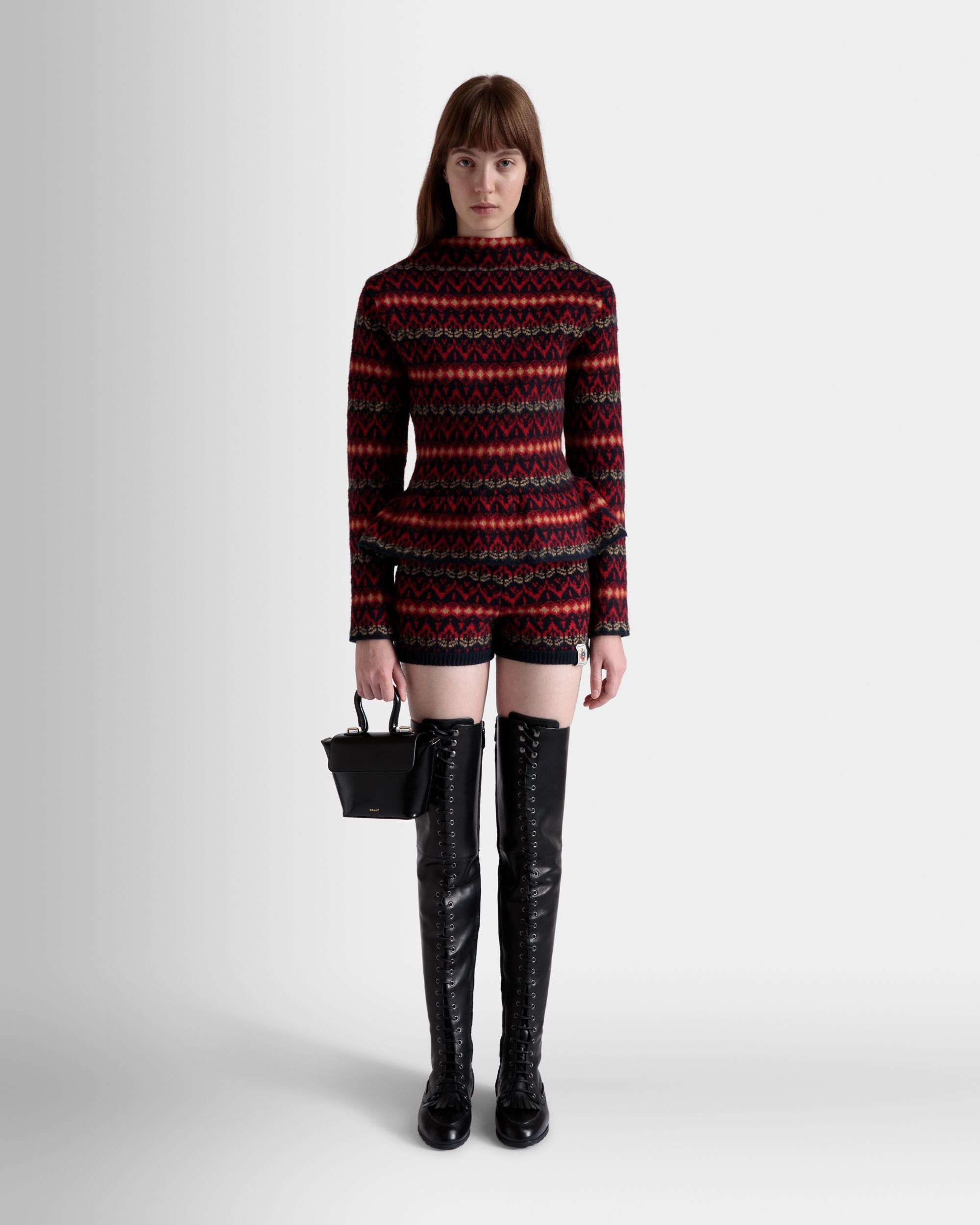 Top De Punto De Lana Multicolor - Mujer - Bally - 02