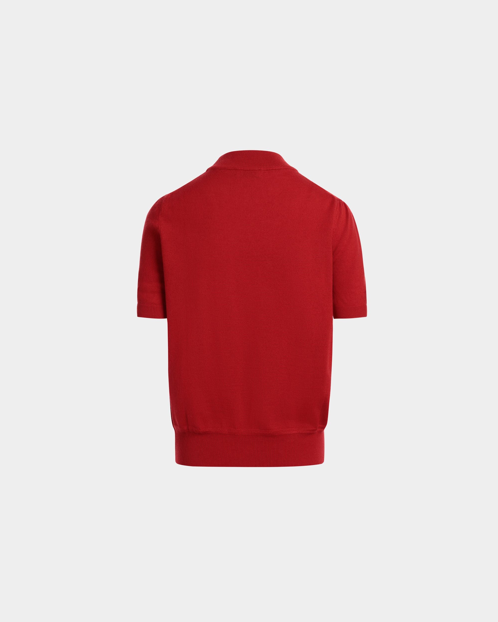 Knit Top in Red Cashmere And Silk - Women's - Bally - 03