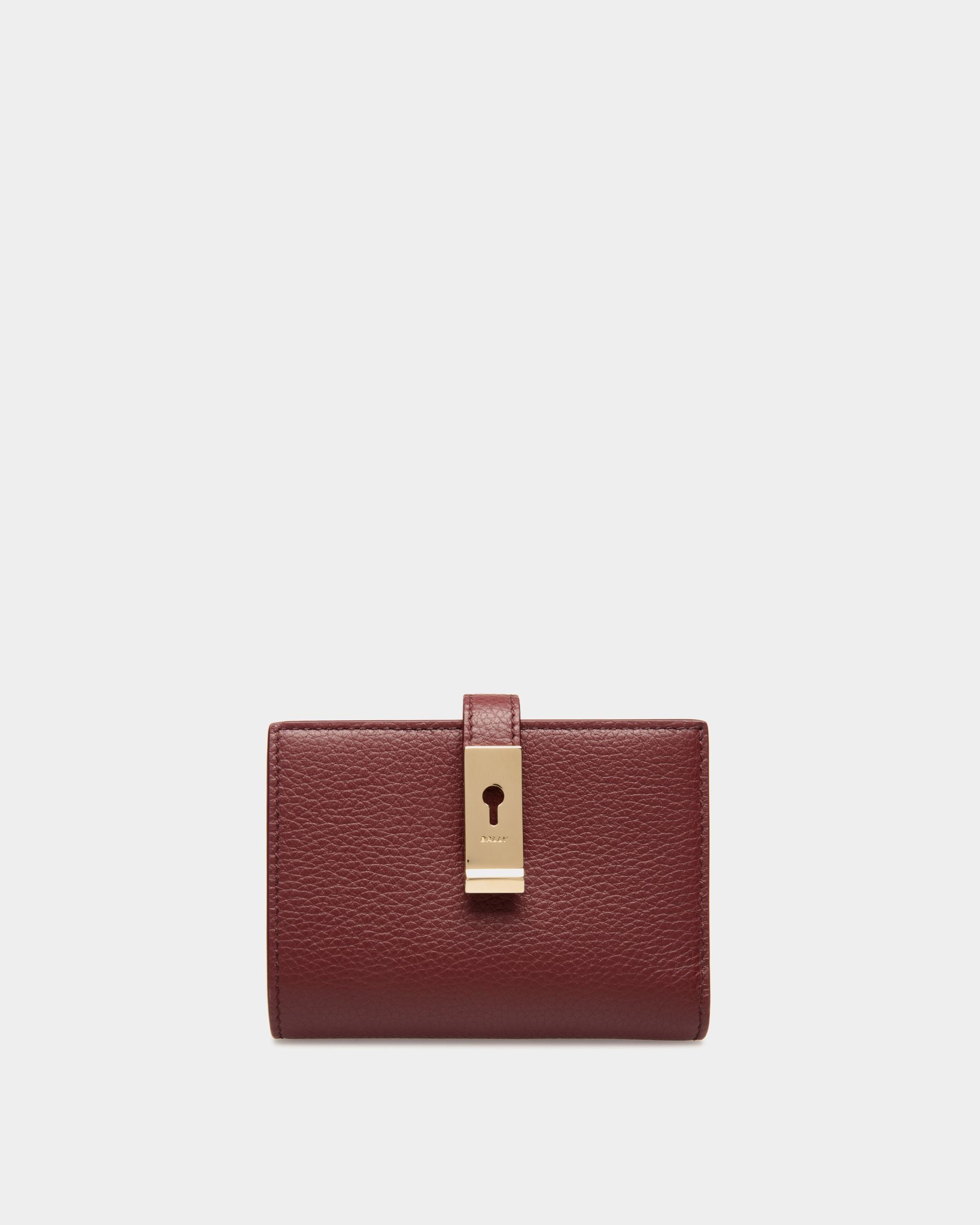 Cartera Lock Me De Piel Granulada Andorra - Mujer - Bally - 01