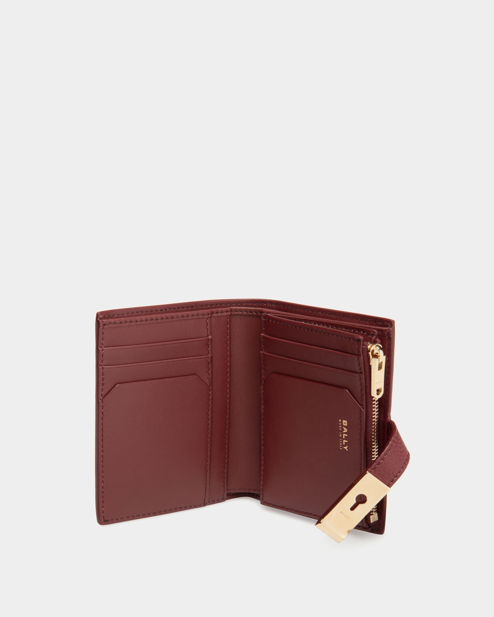 Cartera Lock Me De Piel Granulada Andorra - Mujer - Bally - 03