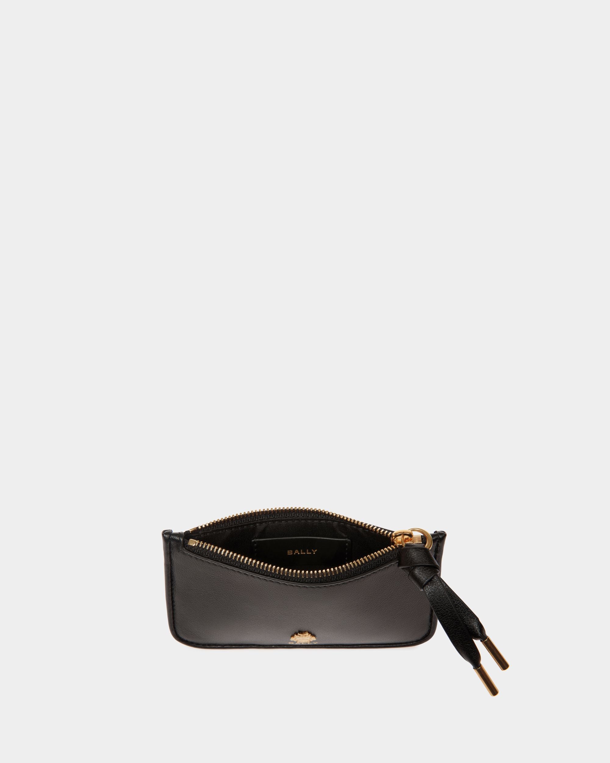 Tarjetero Bally Essential De Piel Negra Con Cremallera - Mujer - Bally - 03