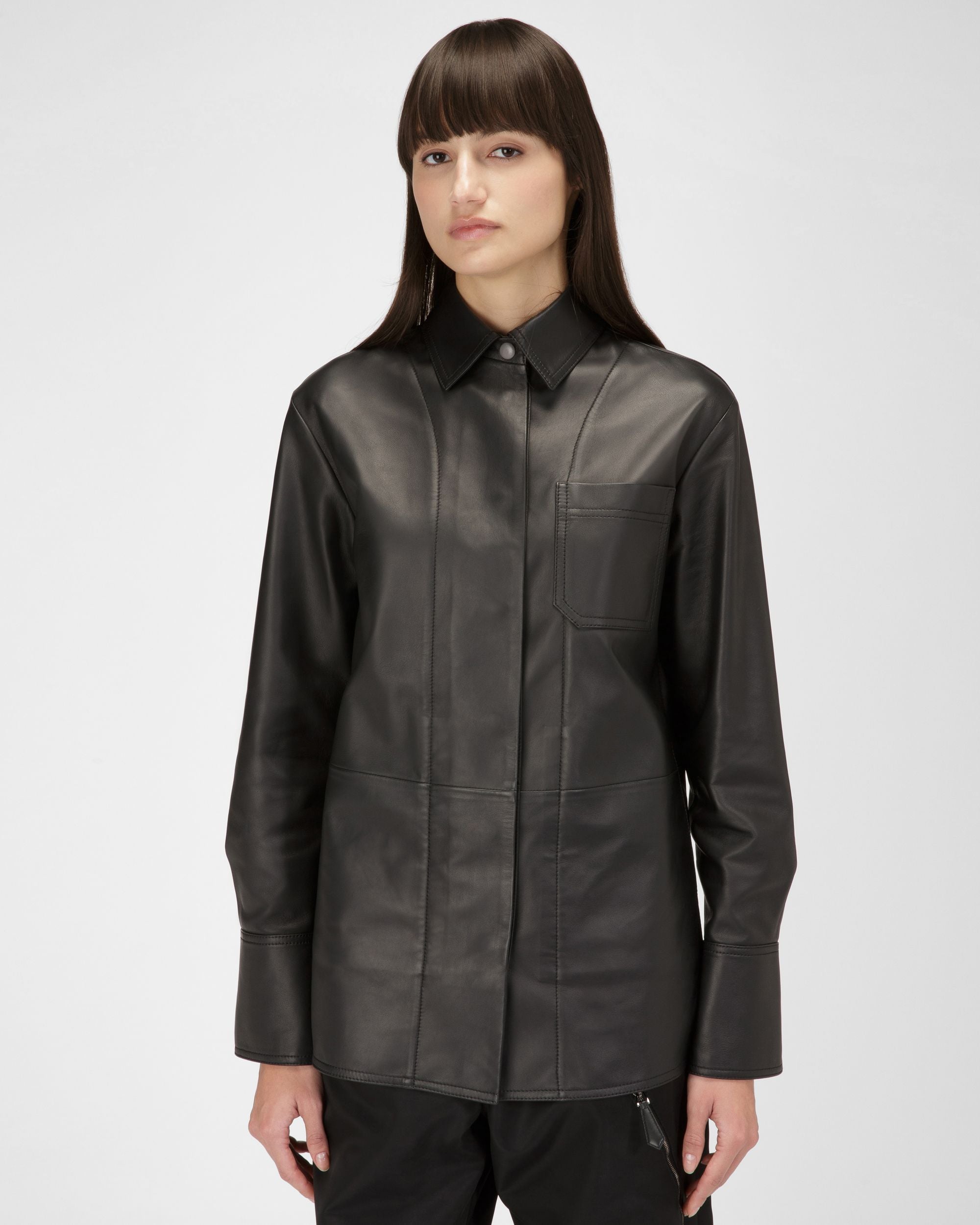 Sobrecamisa De Piel - Mujer - Bally - 01