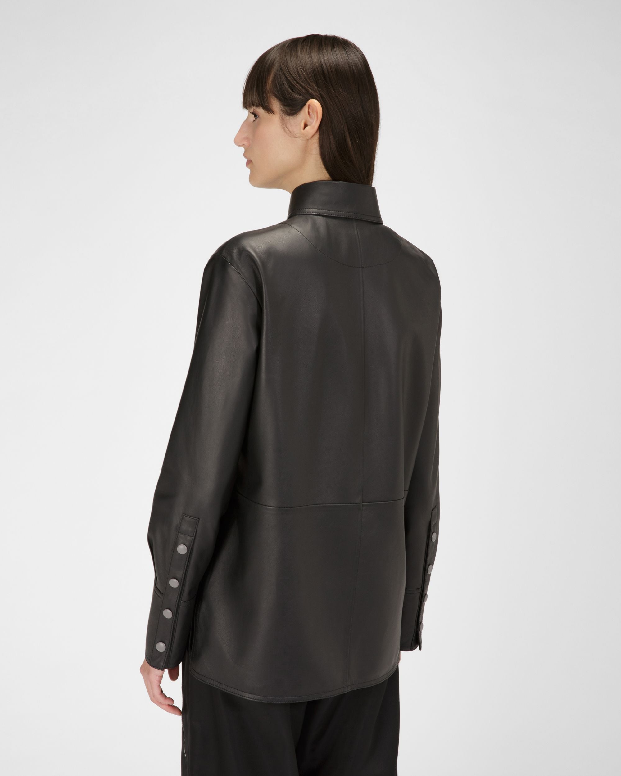 Sobrecamisa De Piel - Mujer - Bally - 03