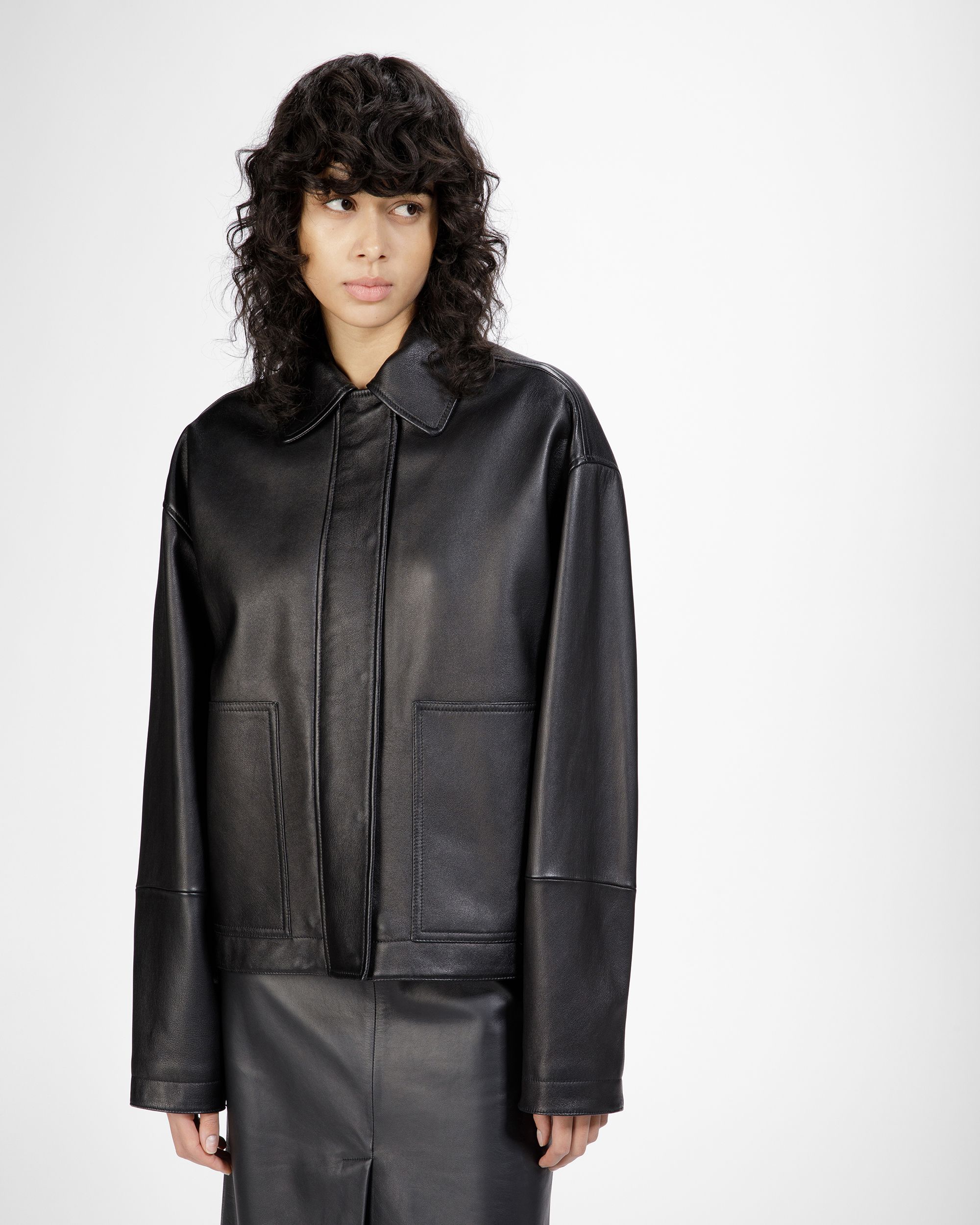 Leather Jacket - Women's - Bally - 02