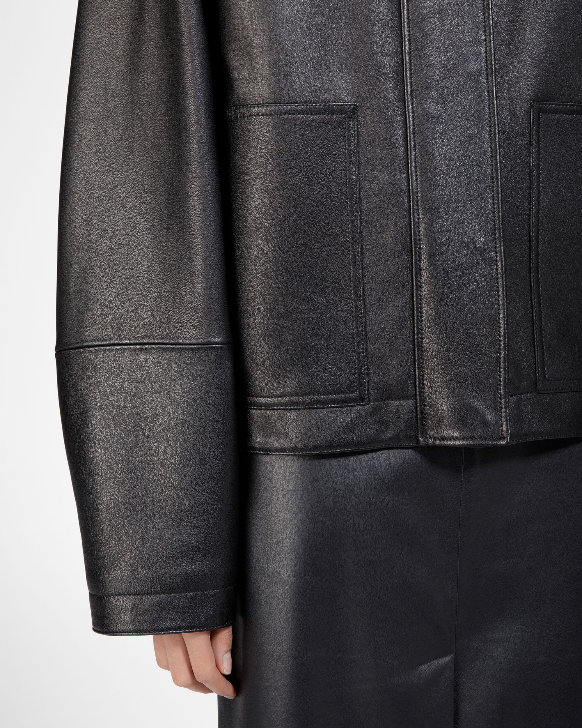 Leather Jacket - Women's - Bally - 03