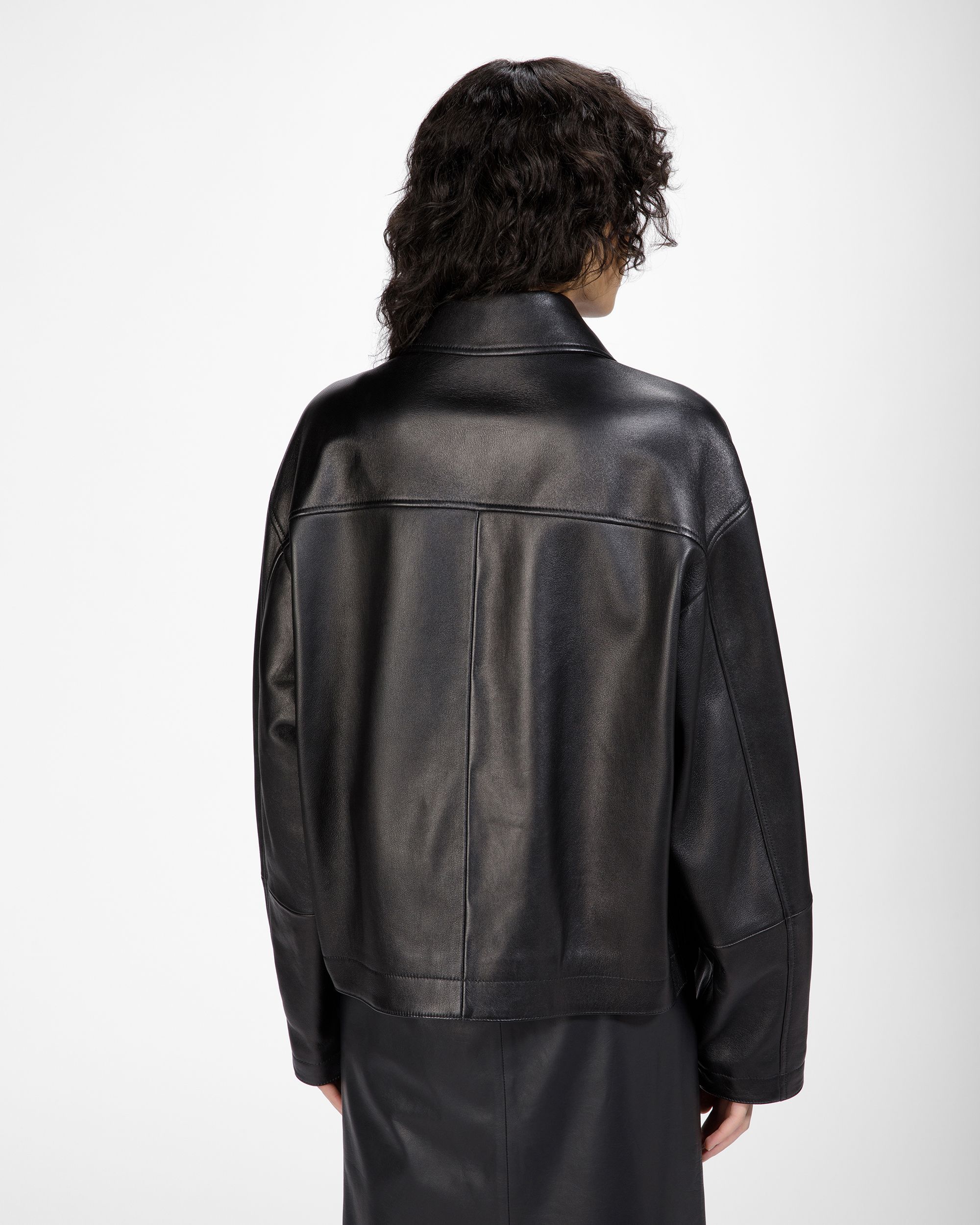 Leather Jacket - Women's - Bally - 04
