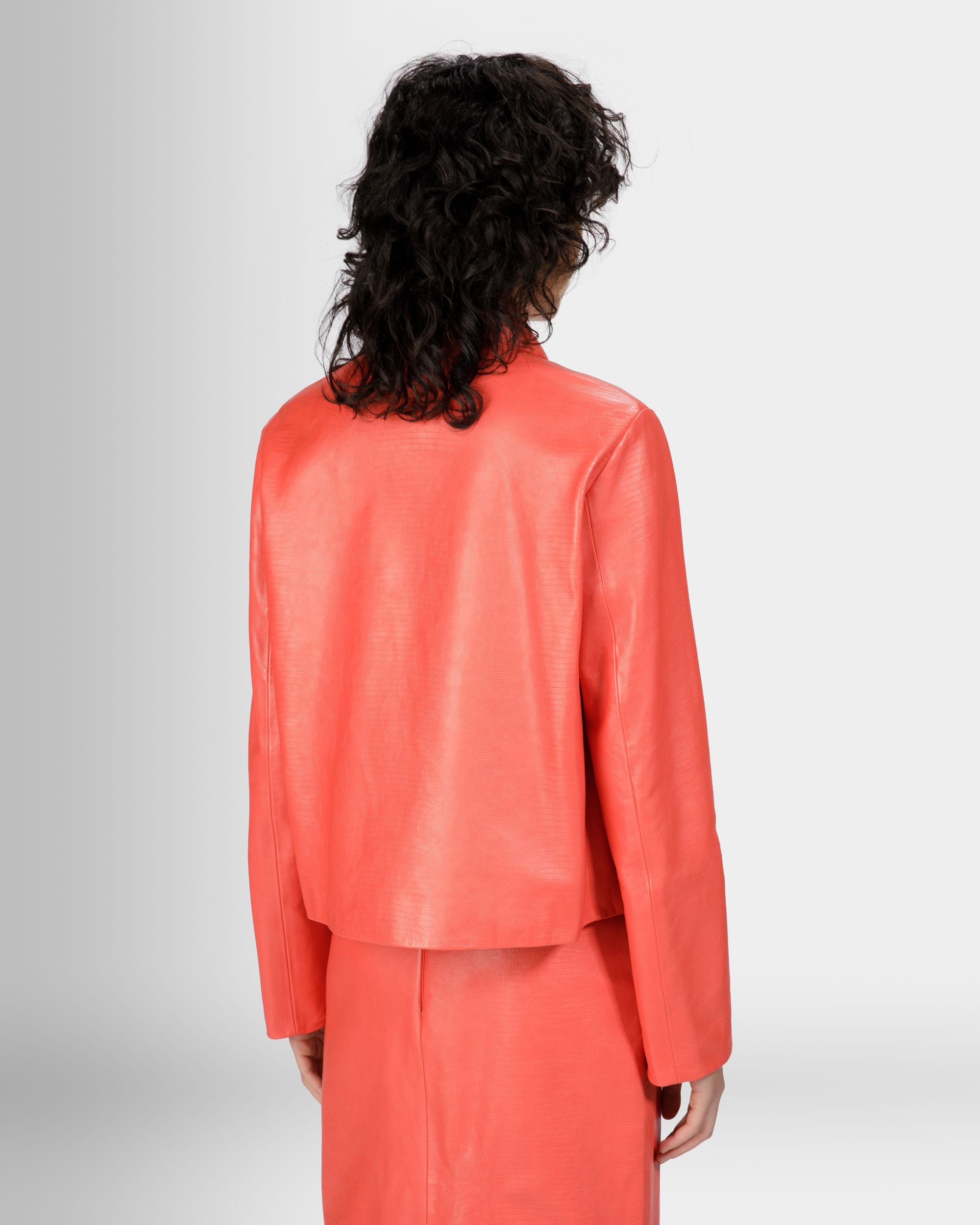 Leather Jacket - Women's - Bally - 03