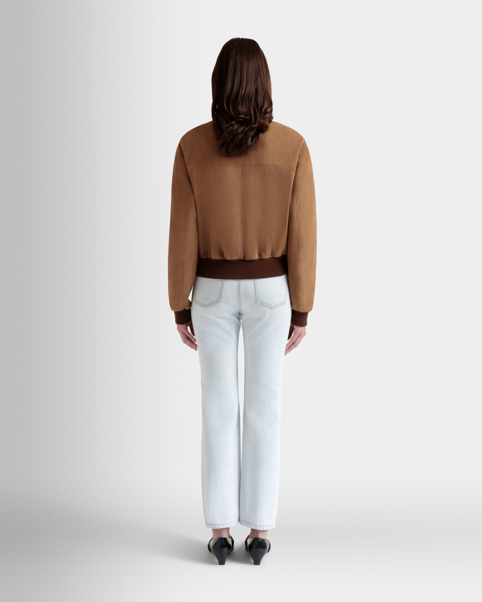 Bómber De Ante Marrón - Mujer - Bally - 06