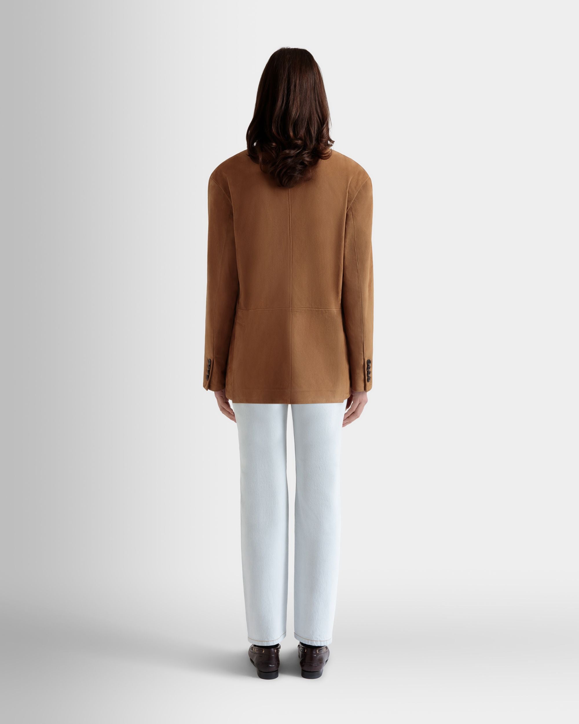 Blazer De Ante Marrón - Mujer - Bally - 06