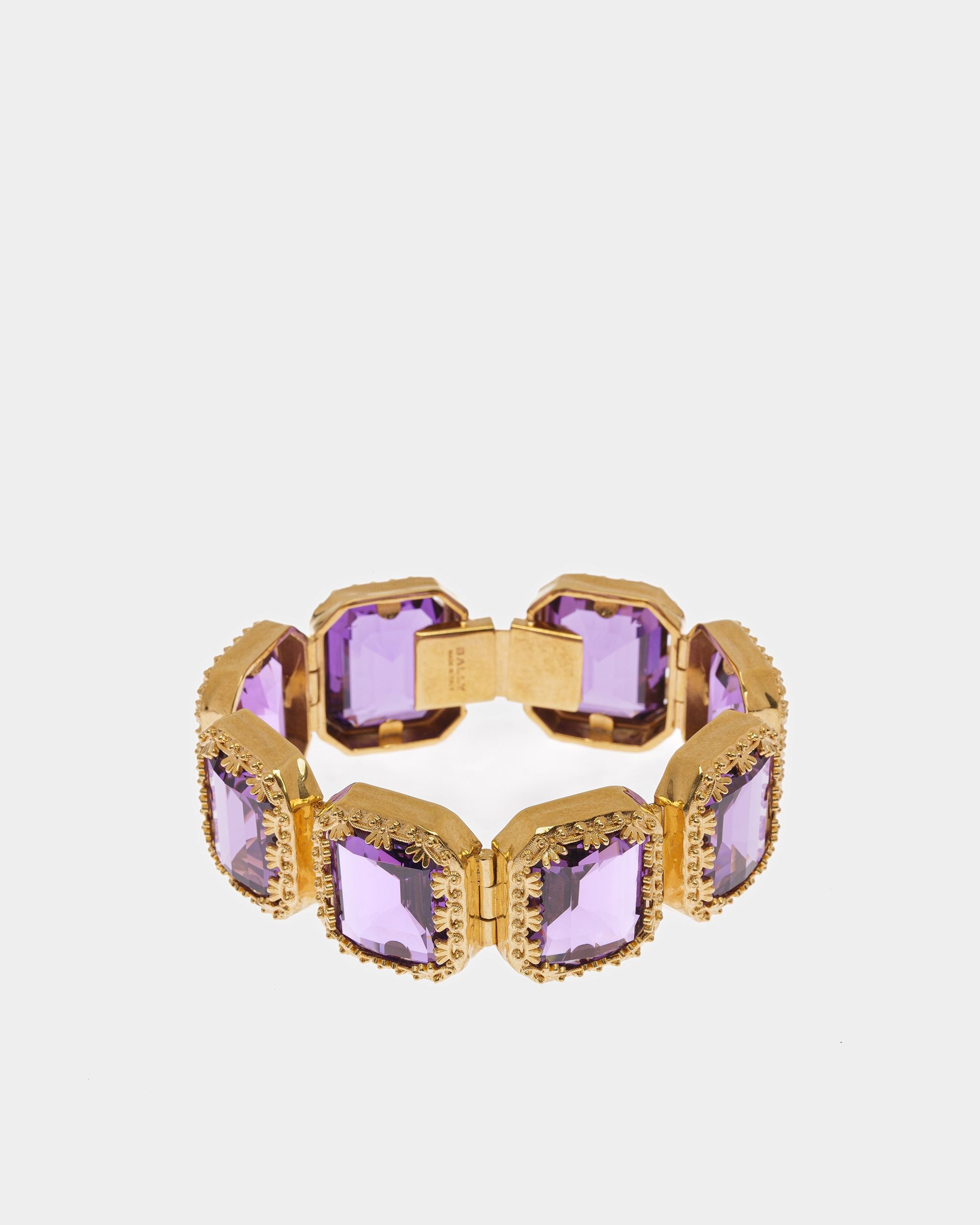 Pulsera De Cóctel En Amatista - Mujer - Bally - 01