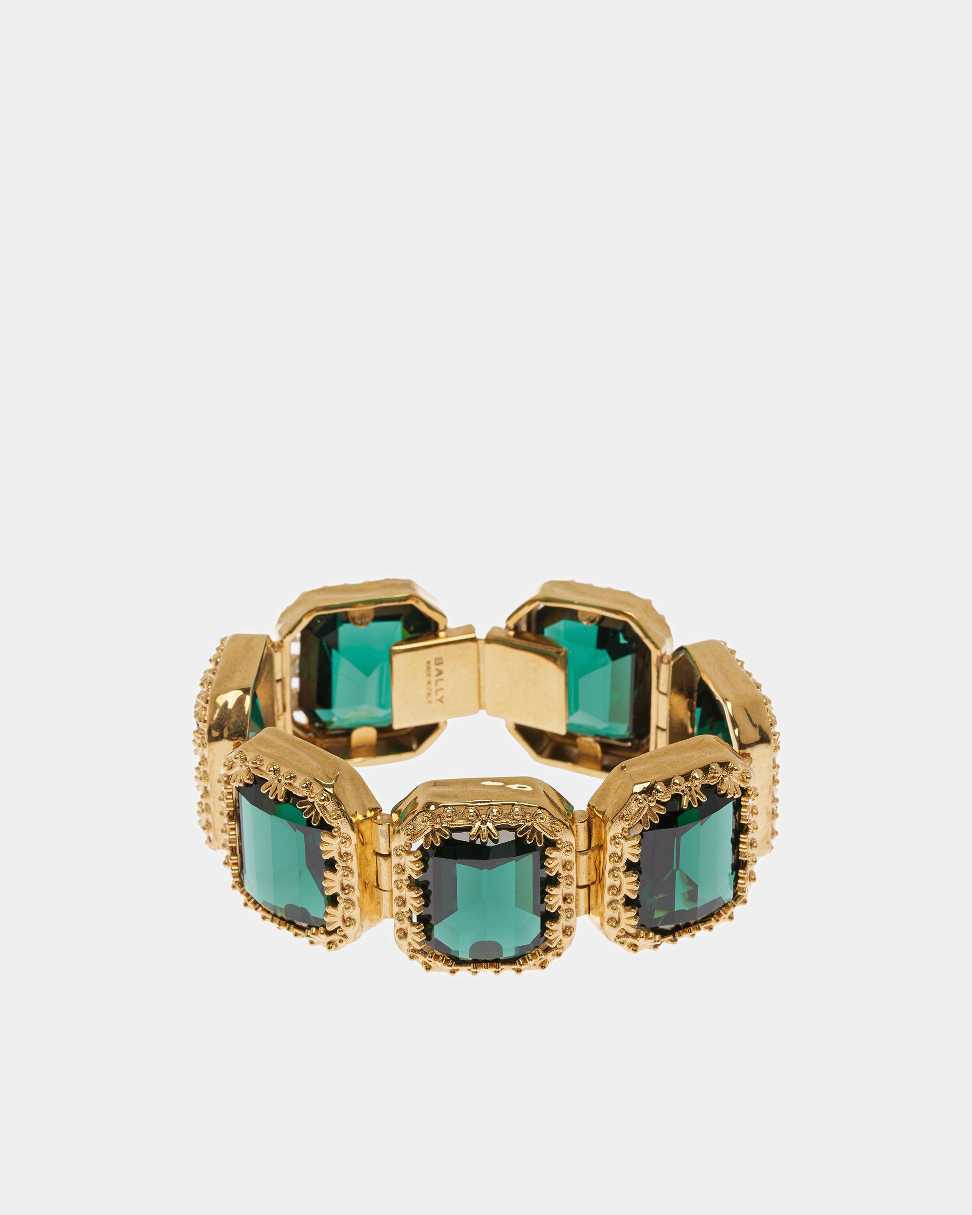 Pulsera De Cóctel En Esmeralda - Mujer - Bally - 01