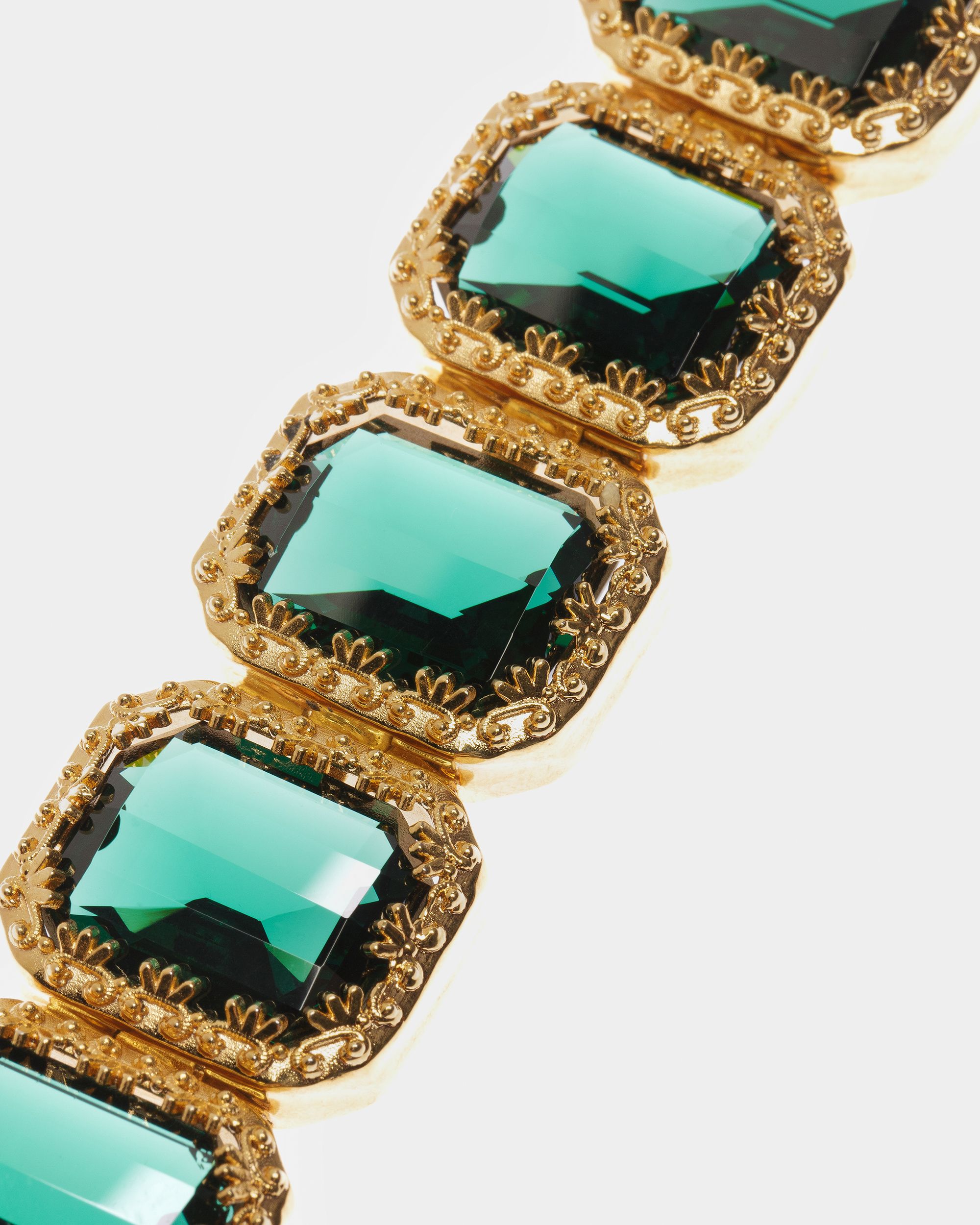 Pulsera De Cóctel En Esmeralda - Mujer - Bally - 03