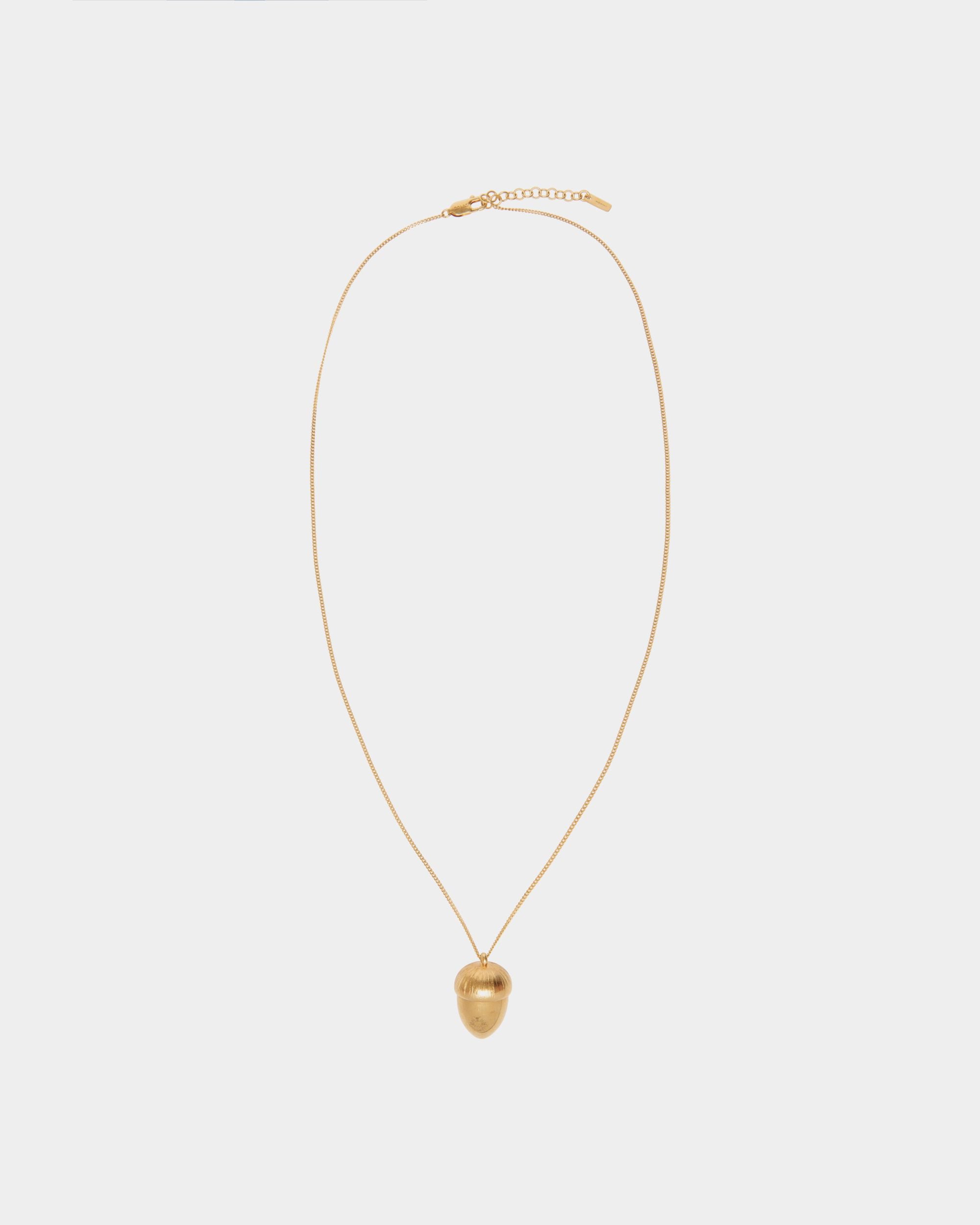 Swissness Necklace in Gold Eco Brass - Women's - Bally - 01