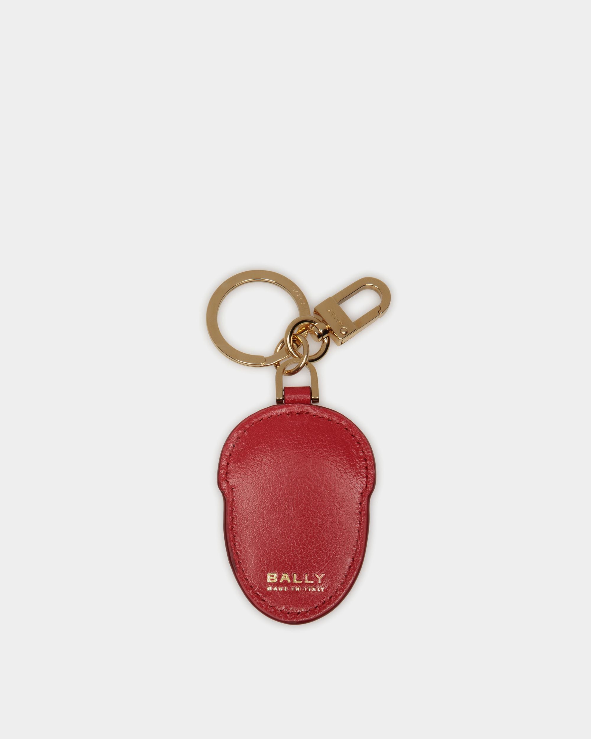 Llavero Unda De Piel Roja - Mujer - Bally - 01