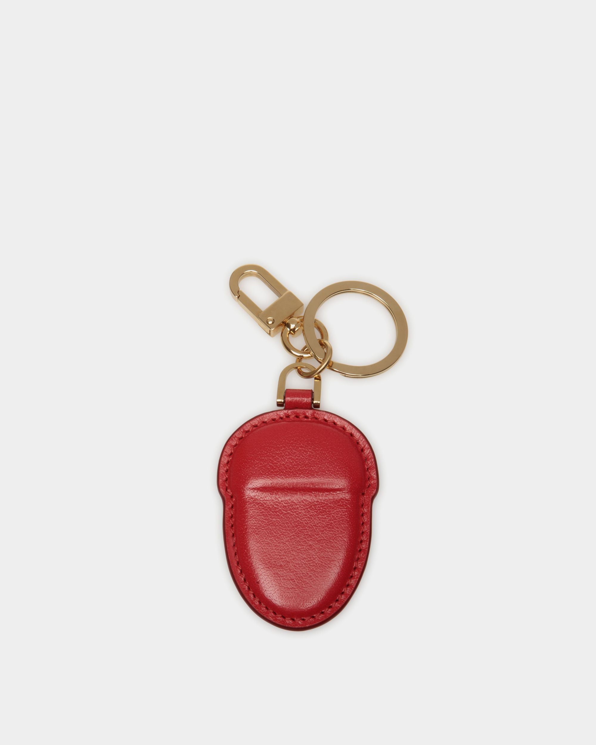 Llavero Unda De Piel Roja - Mujer - Bally - 02