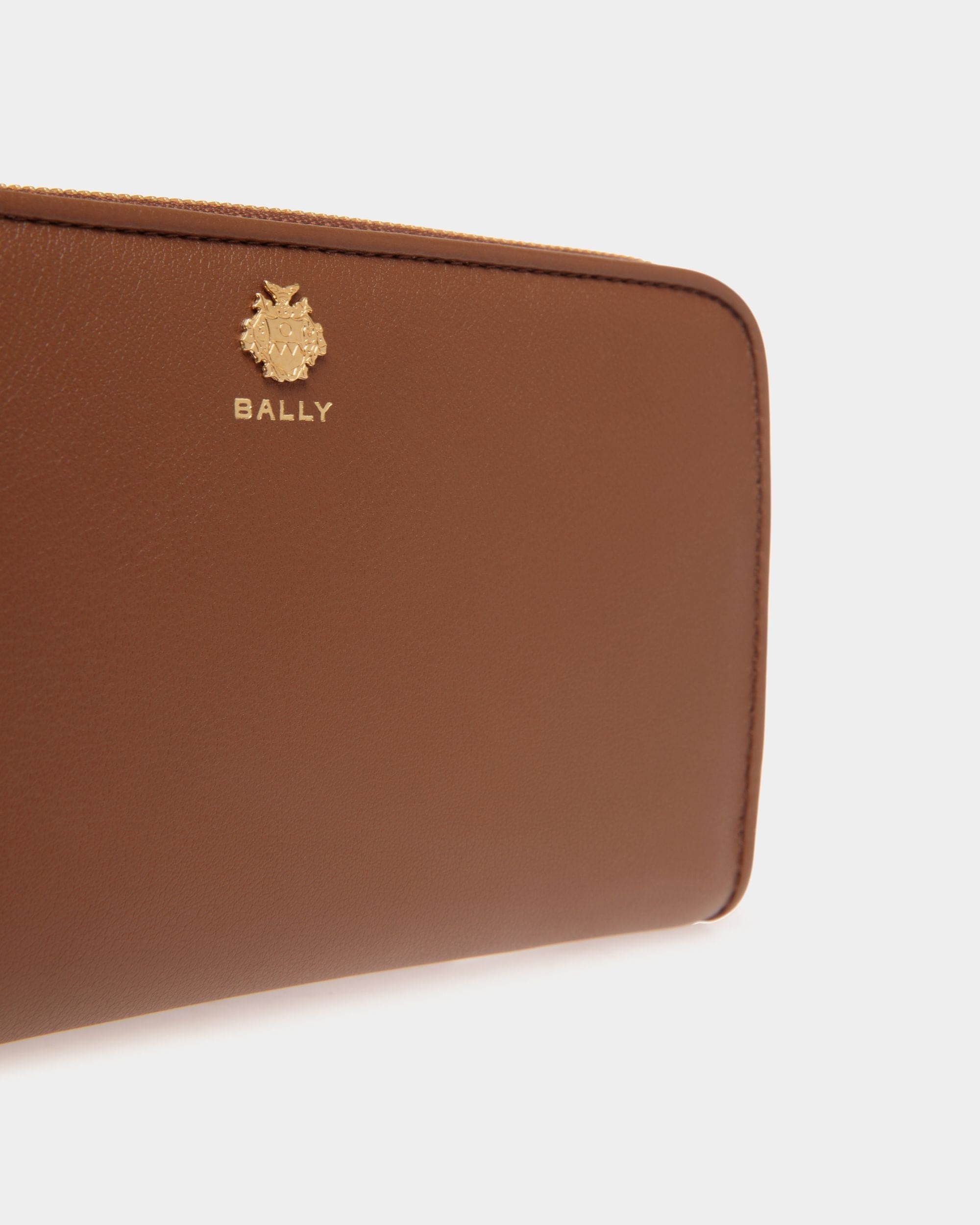 Cartera Alargada Bally Essential De Piel Marrón - Mujer - Bally - 04