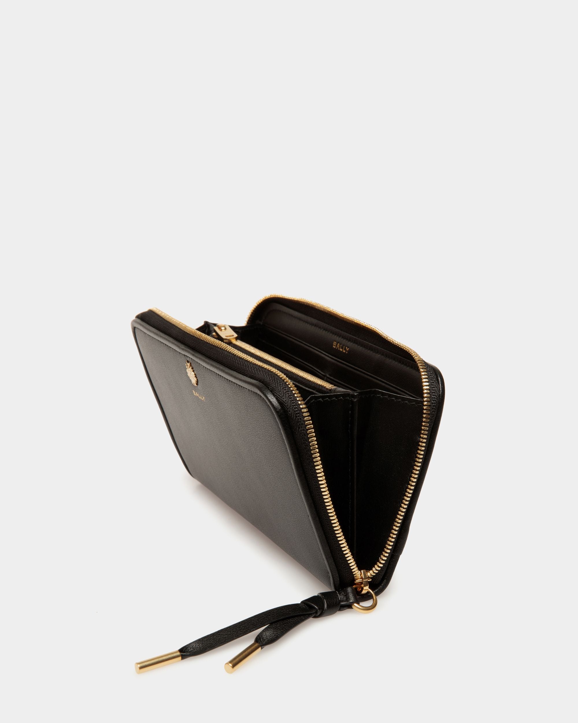 Cartera Alargada Bally Essential De Piel Negra - Mujer - Bally - 03
