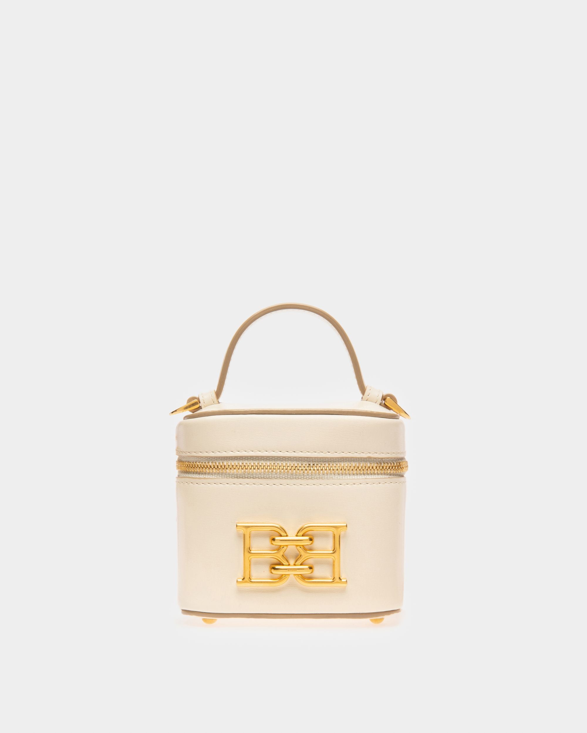 Beys Neceser De Tocador En Piel De Color Crema - Mujer - Bally - 01
