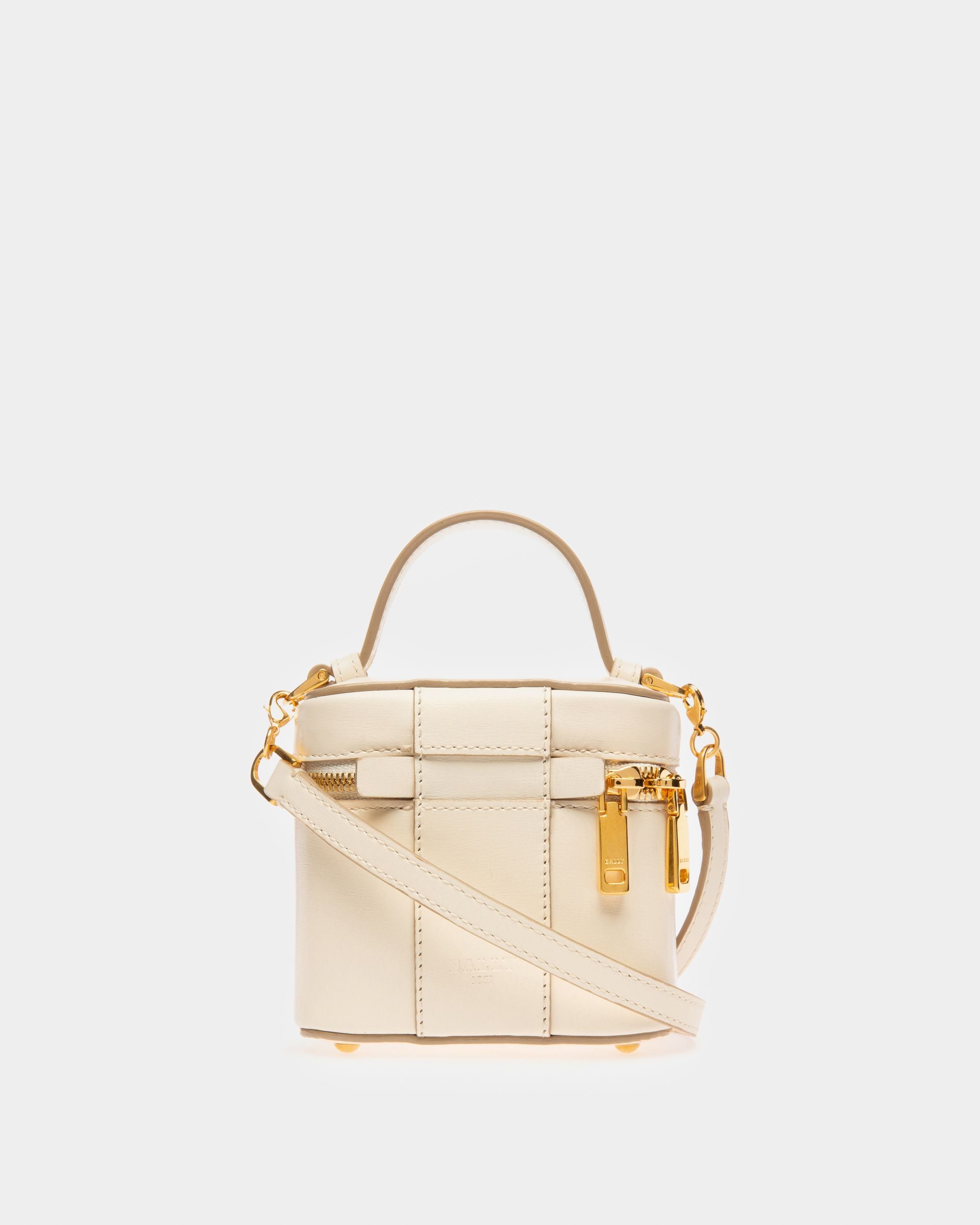 Beys Neceser De Tocador En Piel De Color Crema - Mujer - Bally - 03