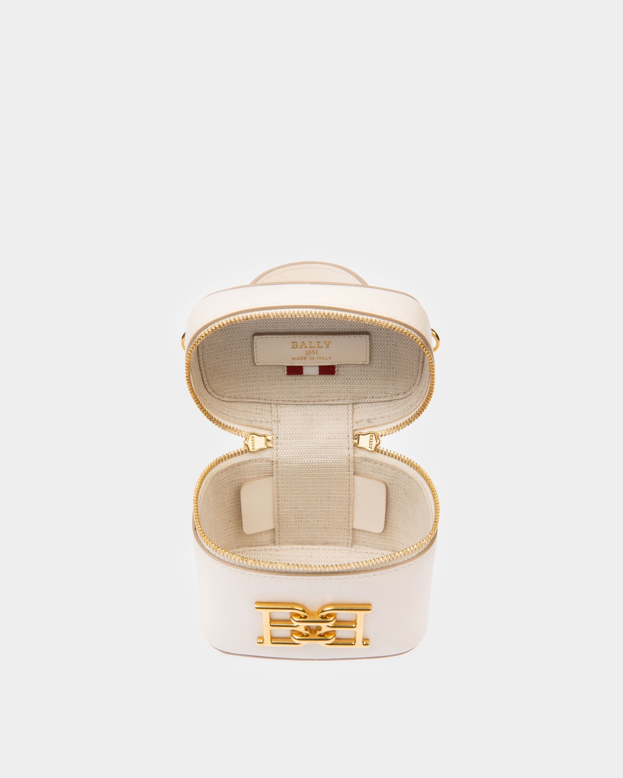 Beys Neceser De Tocador En Piel De Color Crema - Mujer - Bally - 04