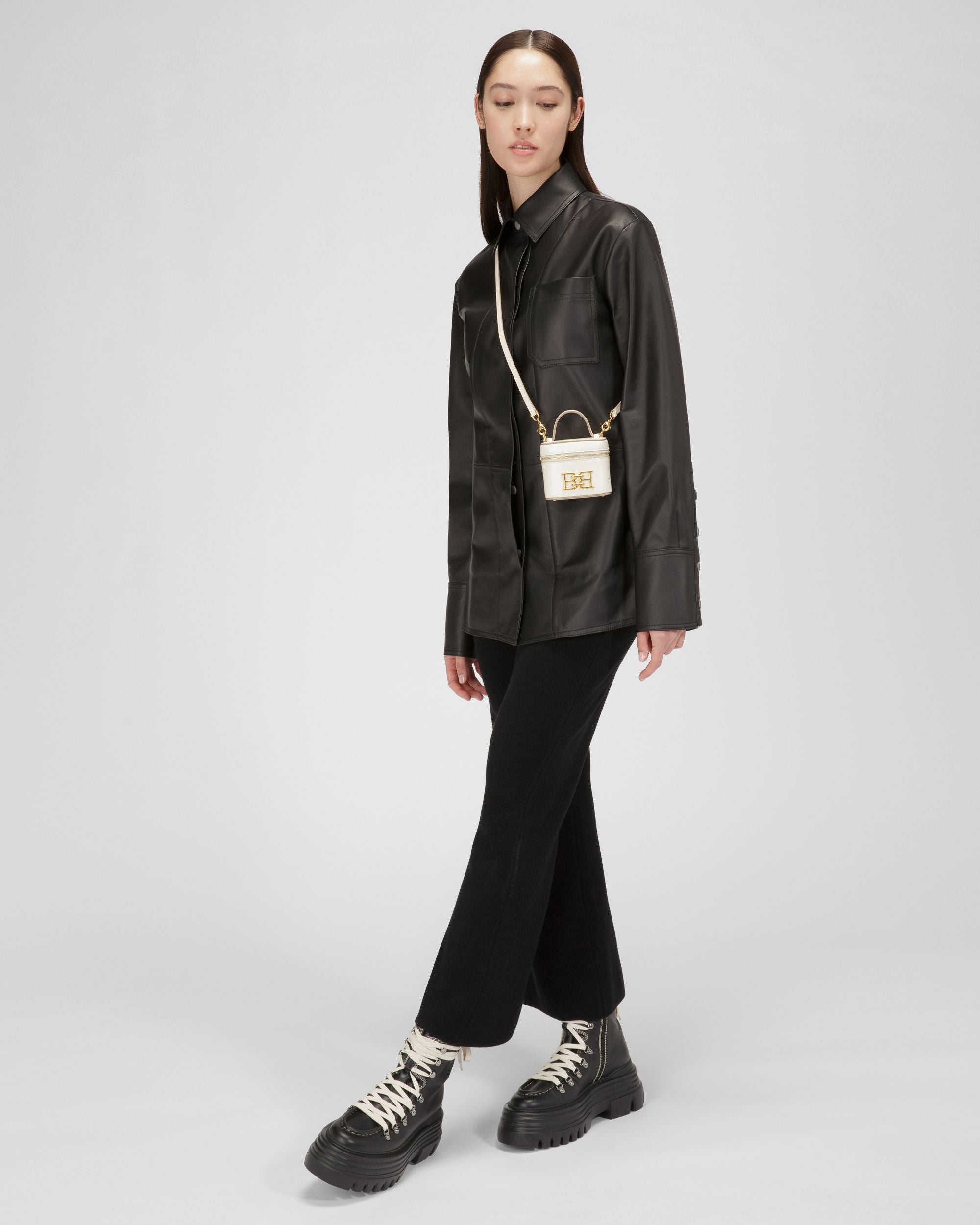 Beys Neceser De Tocador En Piel De Color Crema - Mujer - Bally - 07