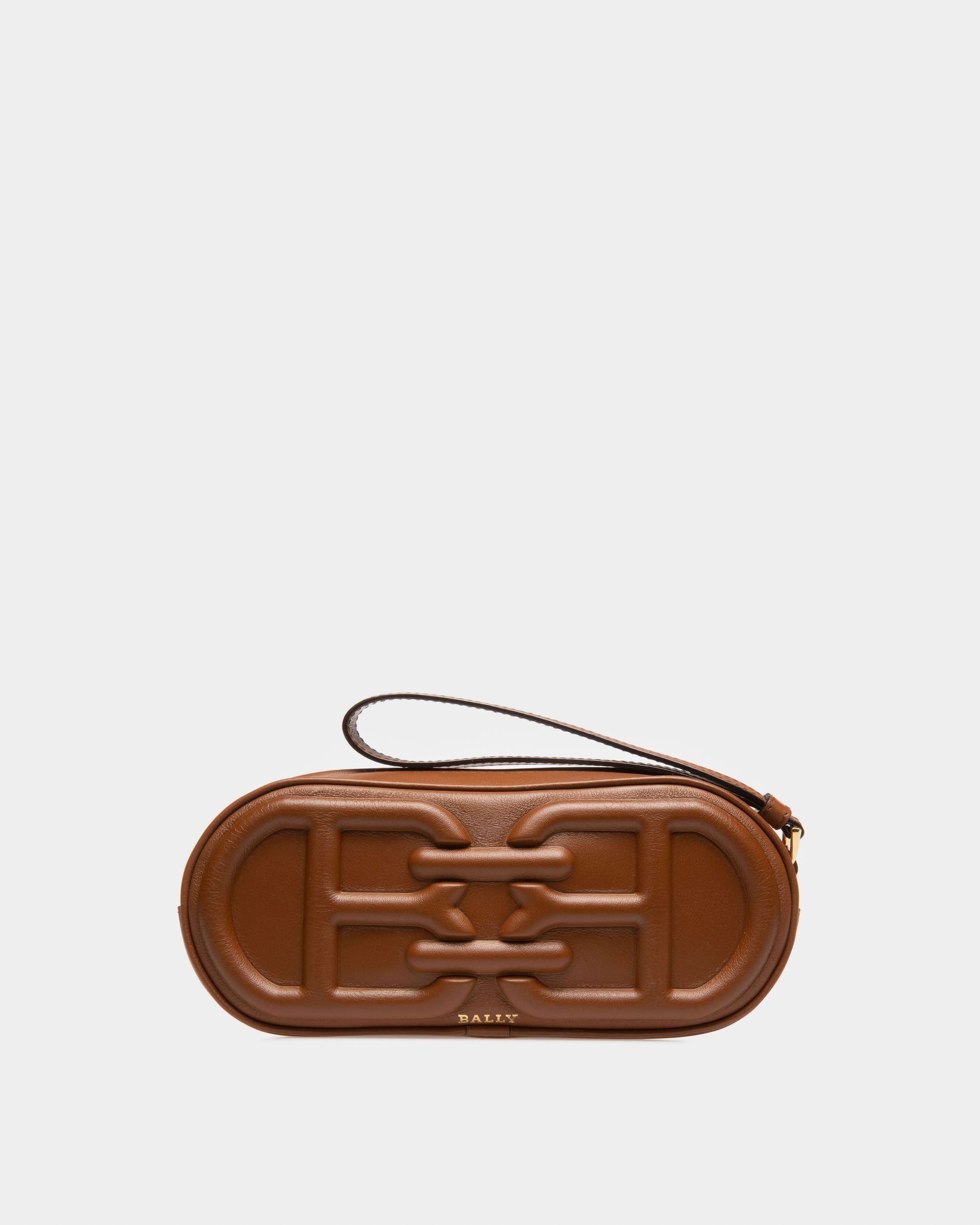 Bowye Riñonera En Cuero De Color Marrón - Mujer - Bally - 01