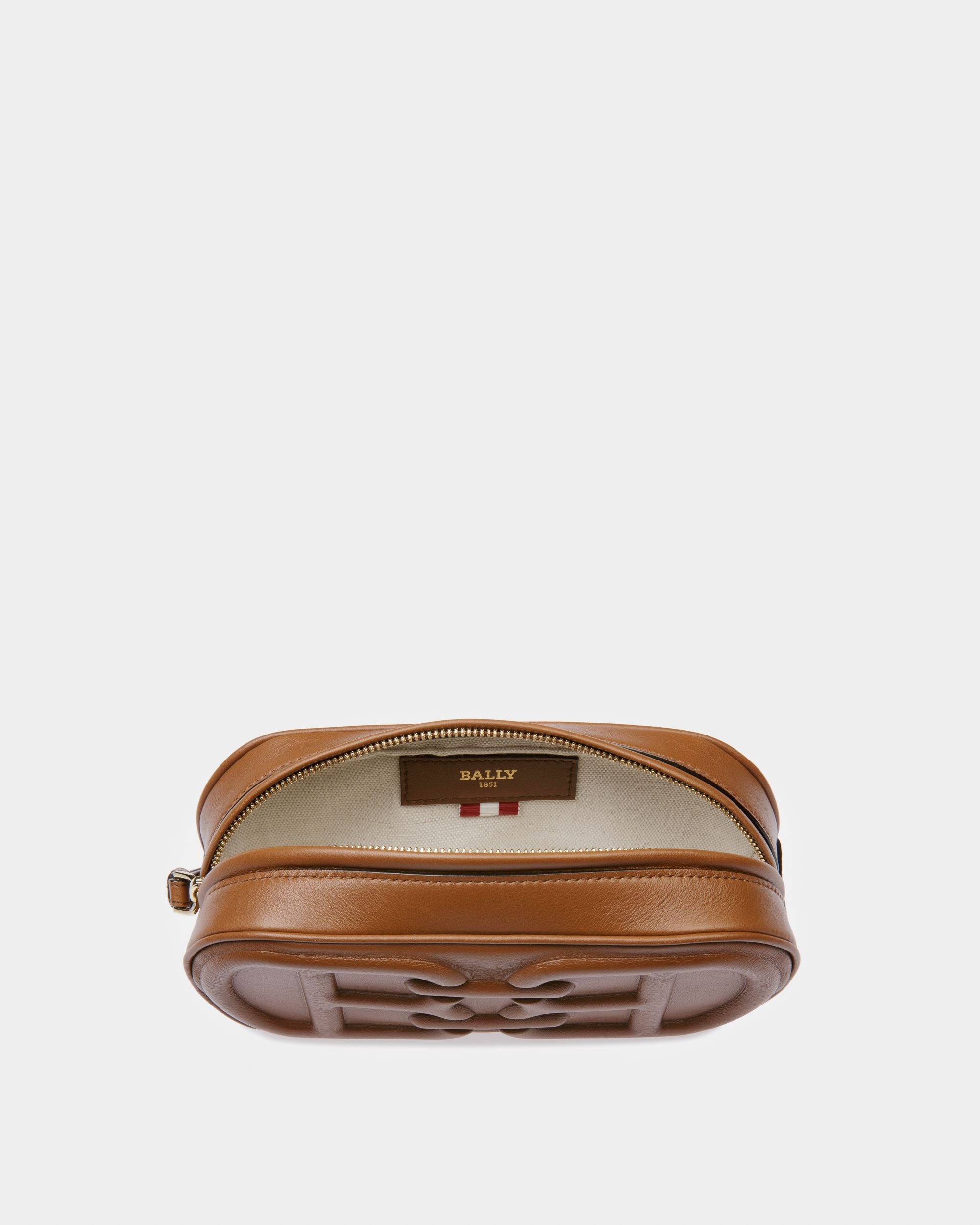 Bowye Riñonera En Cuero De Color Marrón - Mujer - Bally - 04