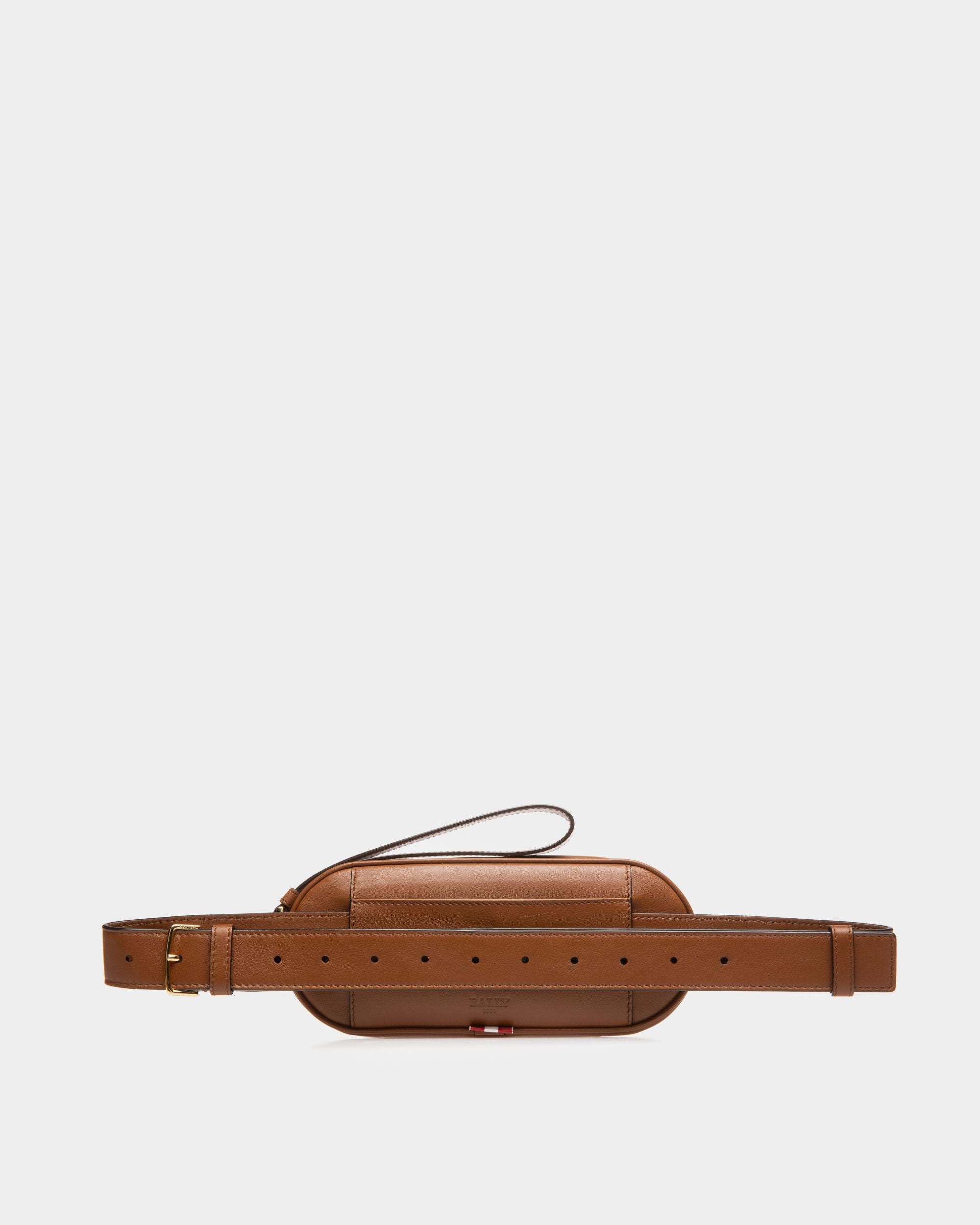 Bowye Riñonera En Cuero De Color Marrón - Mujer - Bally - 06