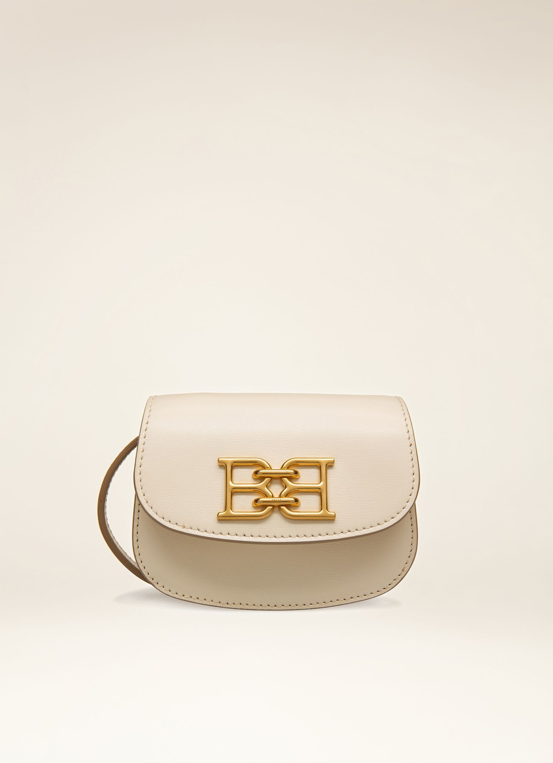 Baily Xs Accesorio En Piel De Color Crema - Mujer - Bally - 01