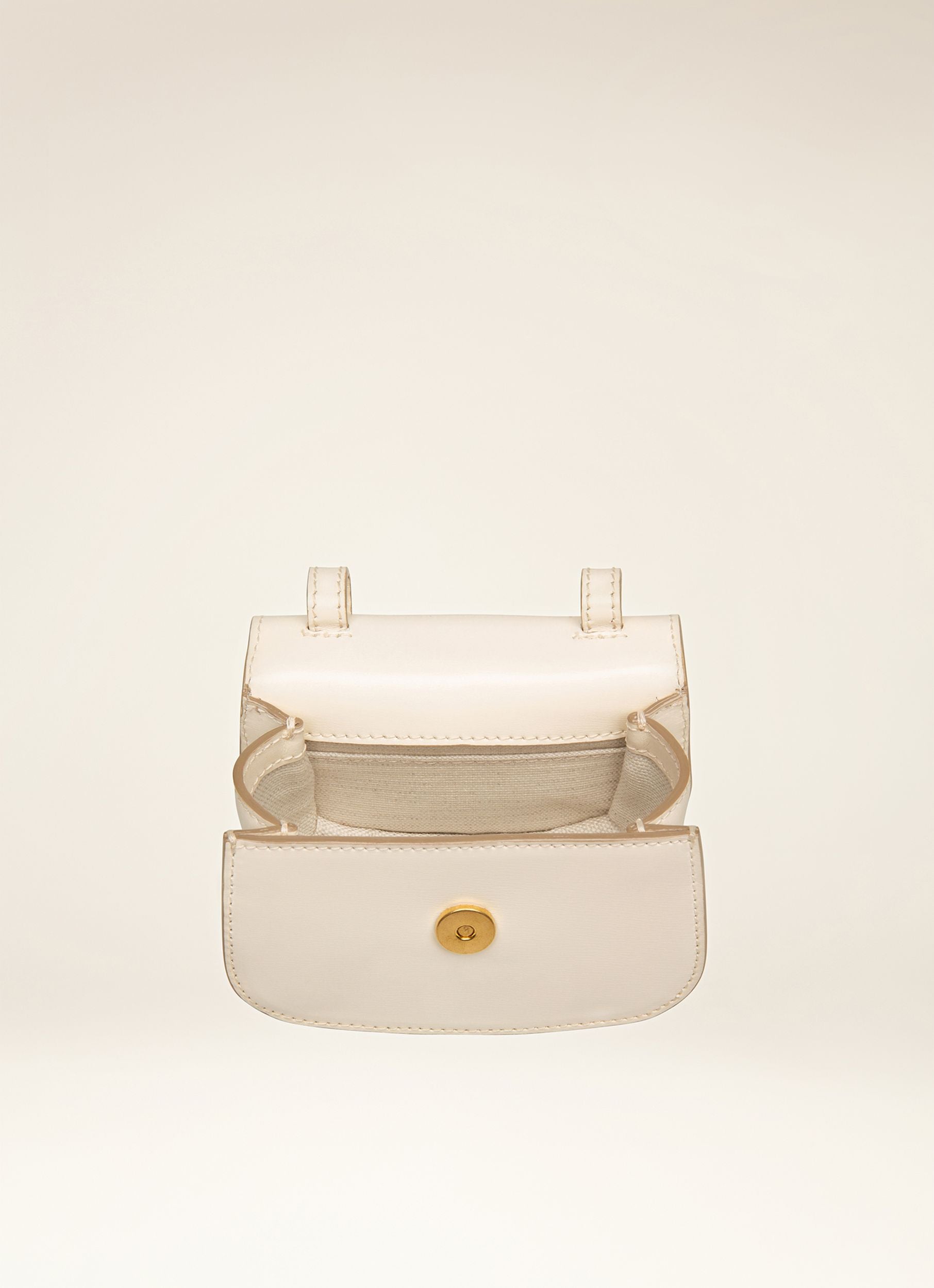 Baily Xs Accesorio En Piel De Color Crema - Mujer - Bally - 06