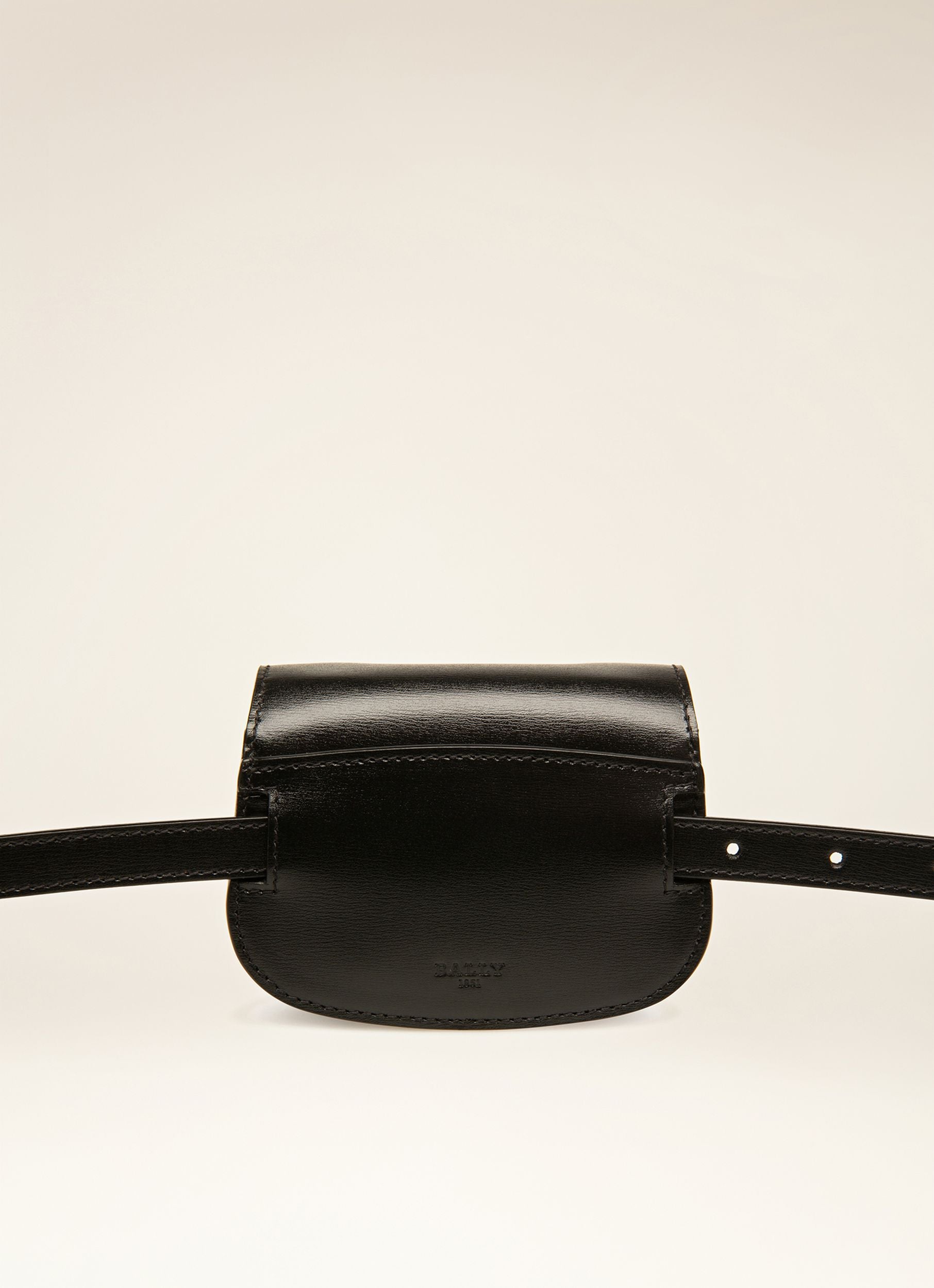 Baily Xs Accesorio En Piel De Color Negro - Mujer - Bally - 07
