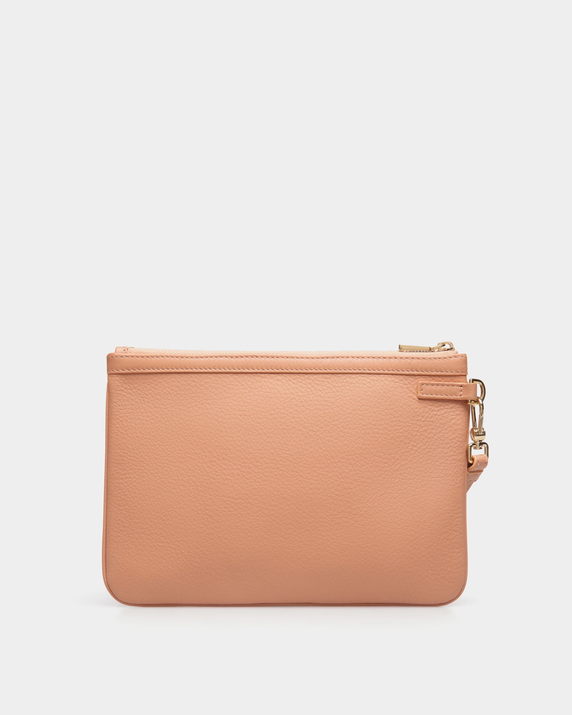 Cabana Clutch In Orange Bovine - Women's - Bally - 02